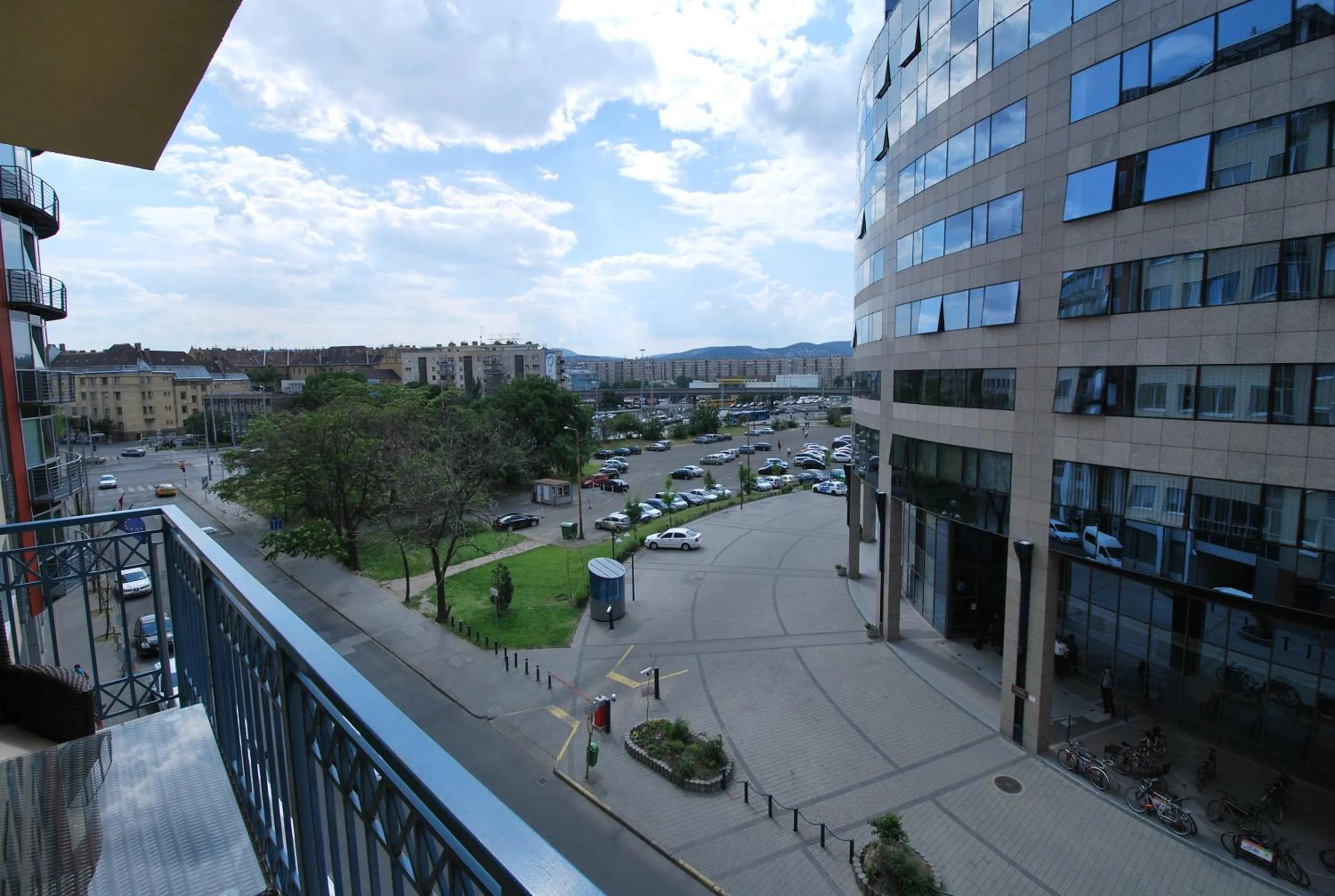 Balcony/Terrace in Arpad Bridge Apartments