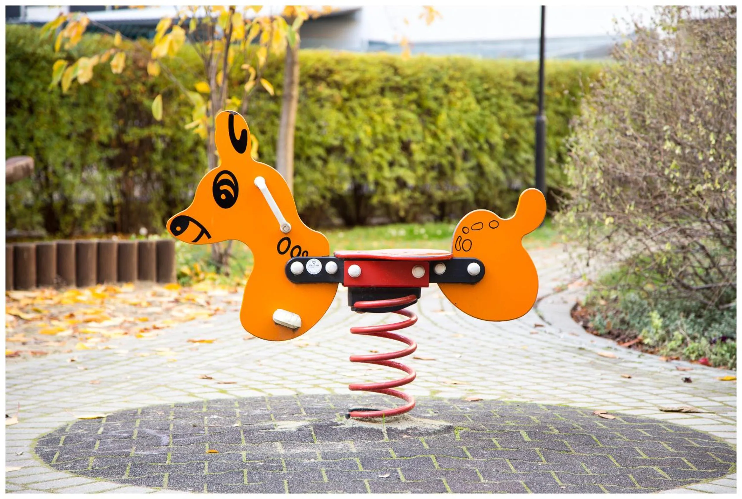 Garden in Arpad Bridge Apartments