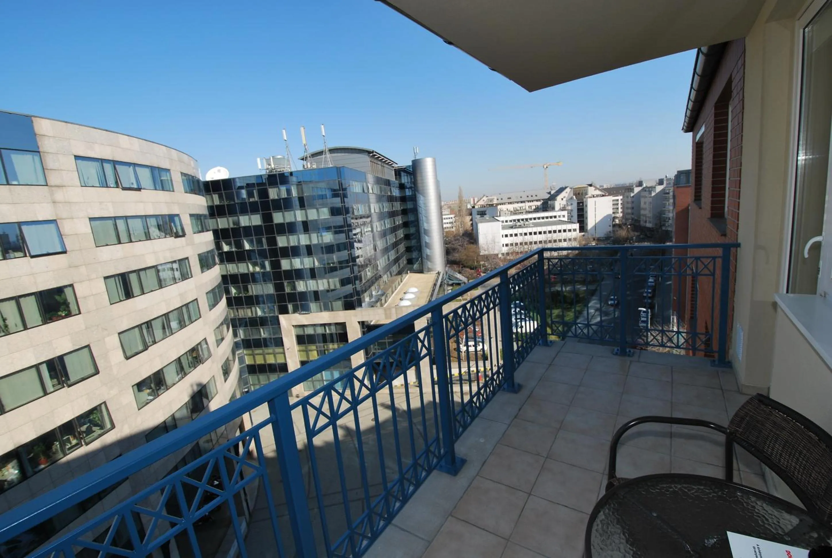 Balcony/Terrace in Arpad Bridge Apartments