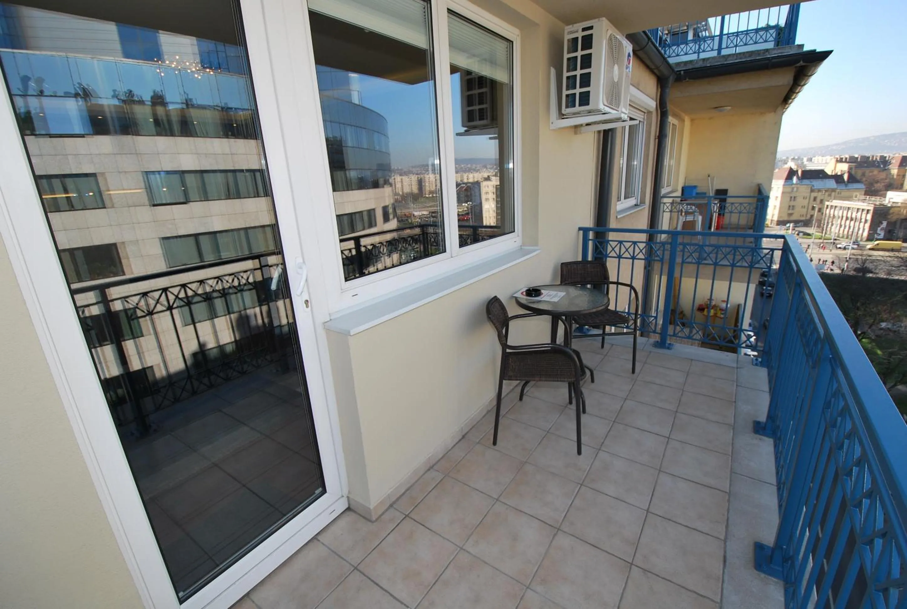 Balcony/Terrace in Arpad Bridge Apartments