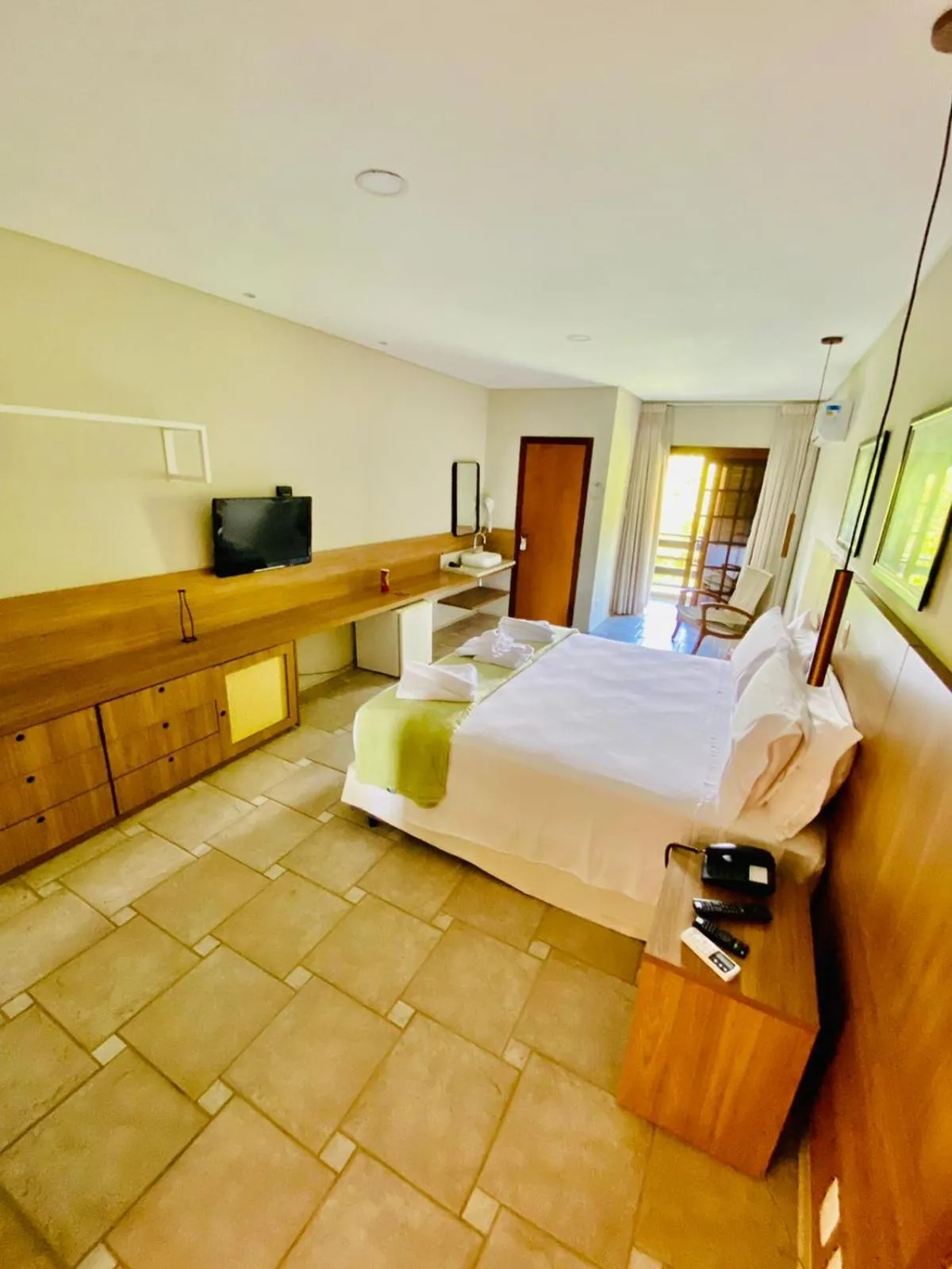 Bed in WINNER BEACH HOTEL