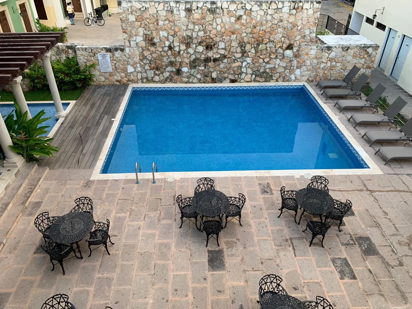 Pool view in Real Hispano