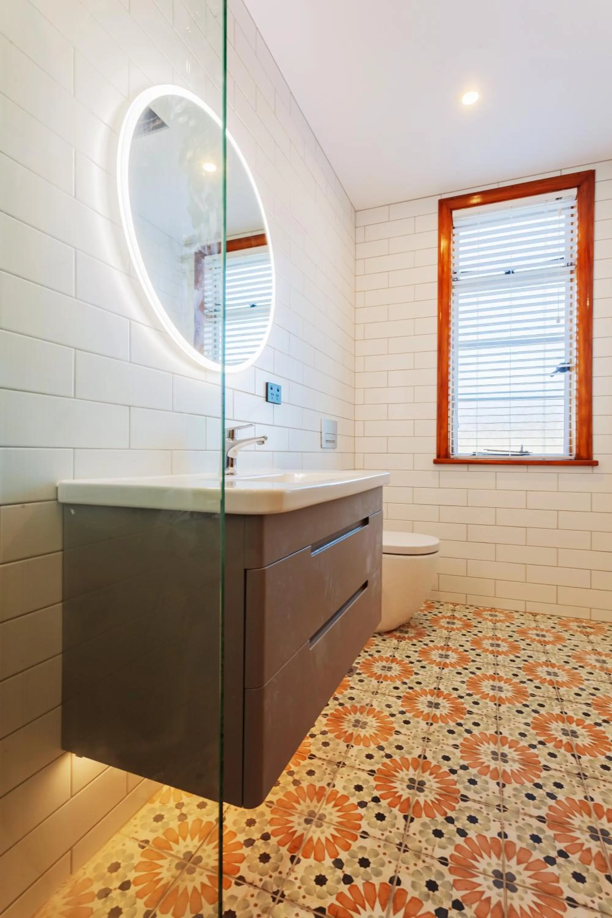 Bathroom in Wigram Hotel