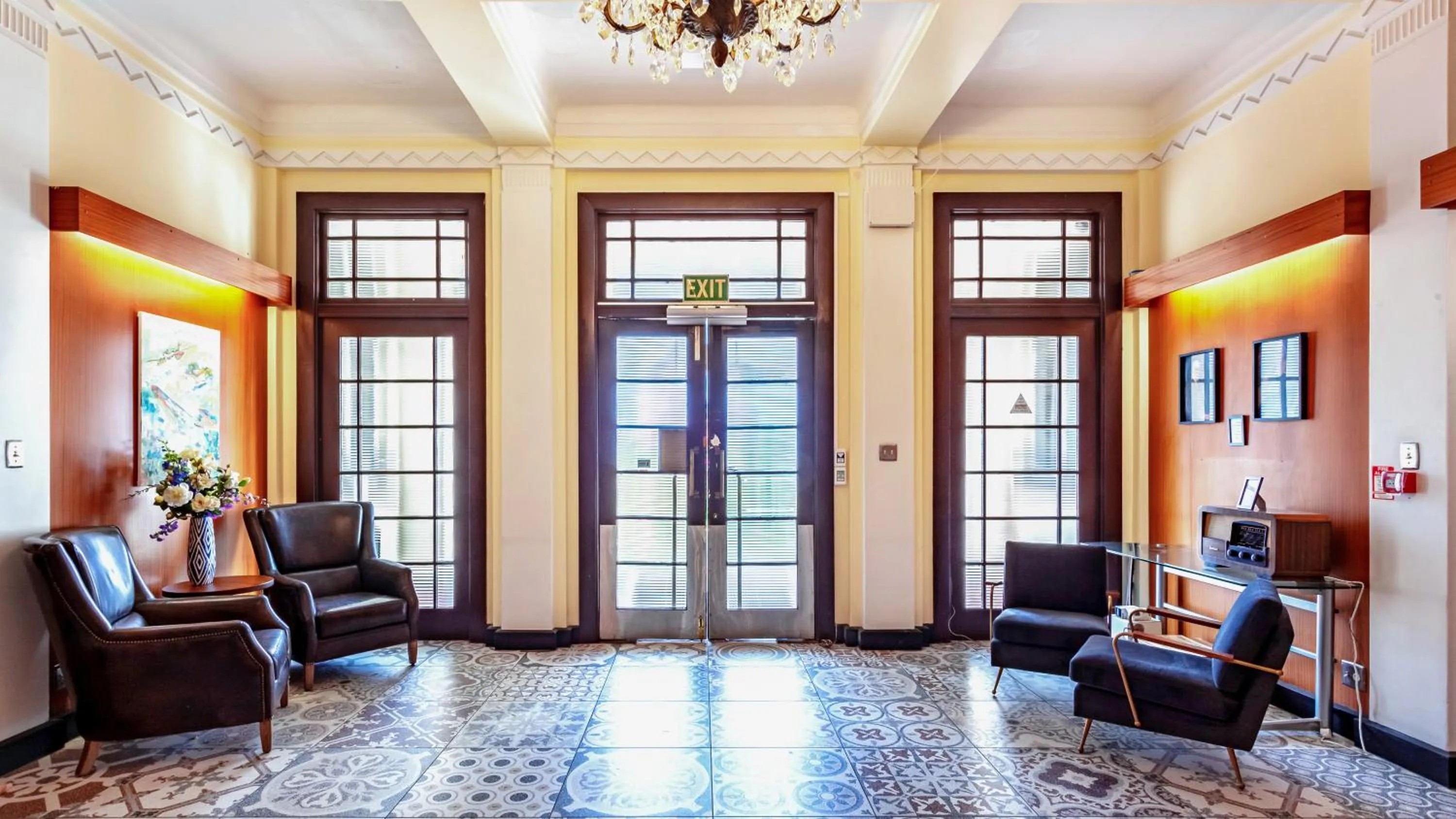 Lobby or reception in Wigram Hotel