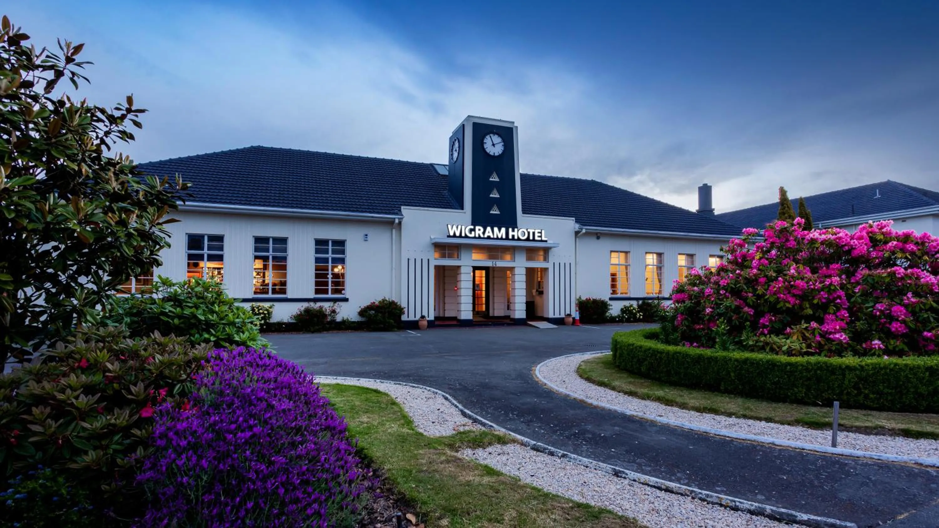 Property building in Wigram Hotel