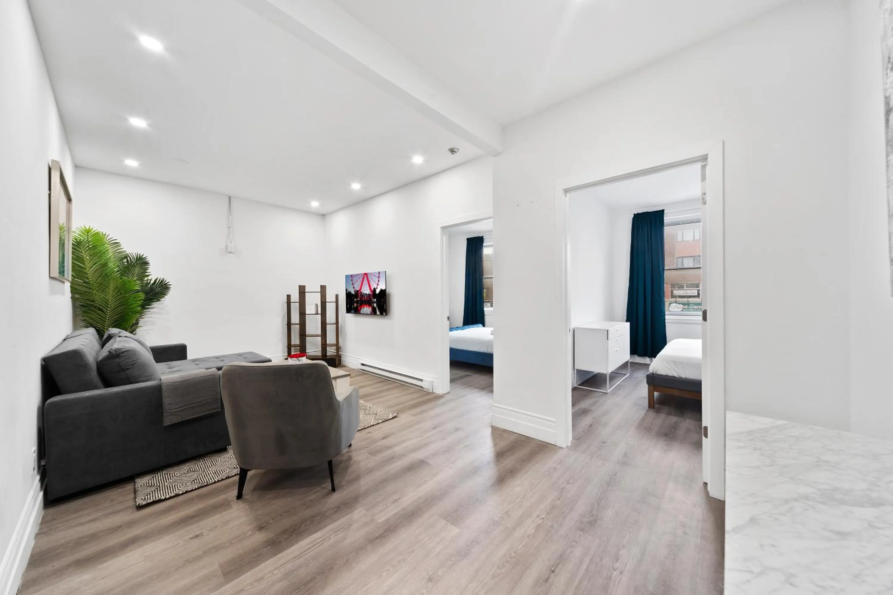 Bed in Stonewall Suites