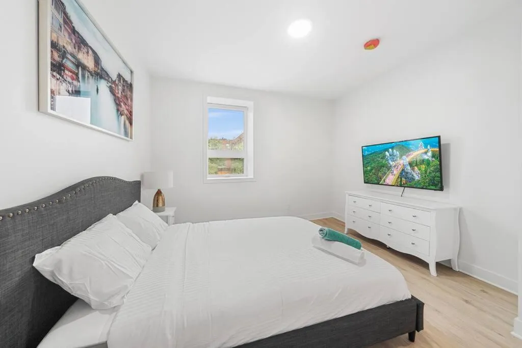 Bed in Stonewall Suites