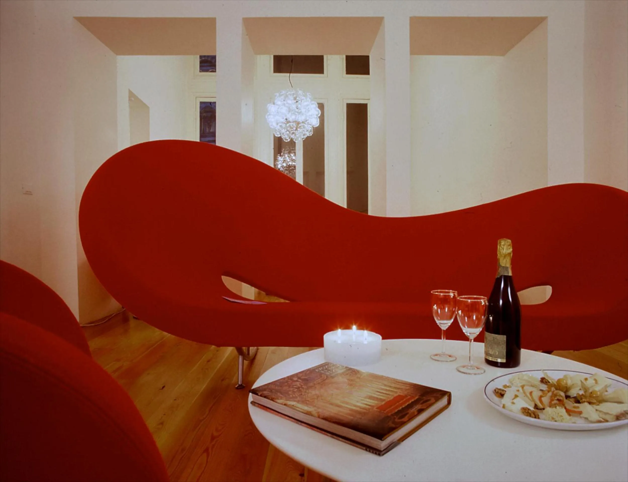 Seating area in Palazzo Cicala