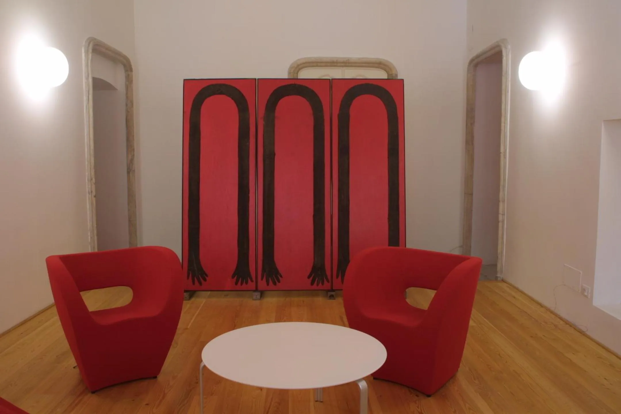 Seating area in Palazzo Cicala