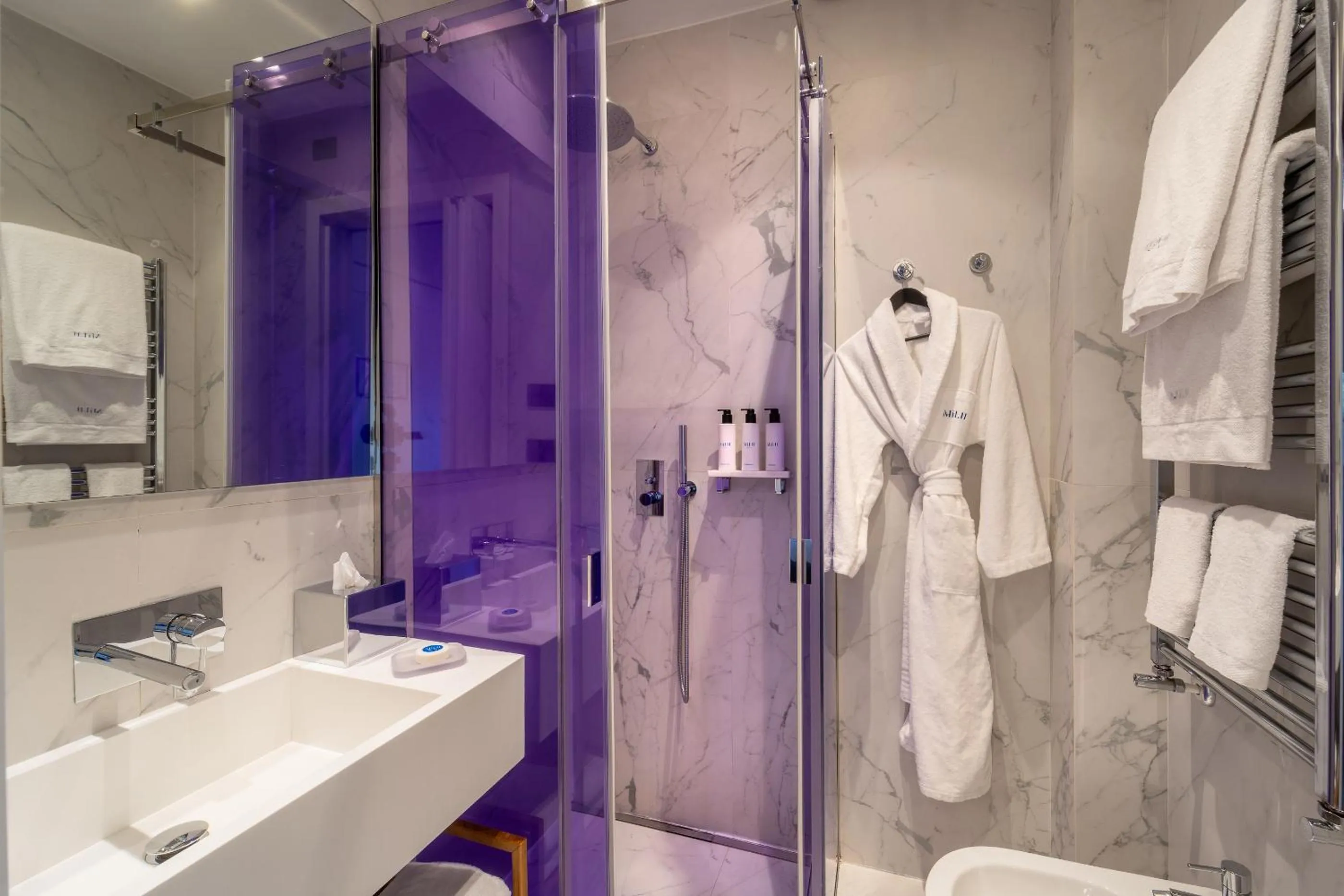 Shower in Hotel Milu Florence