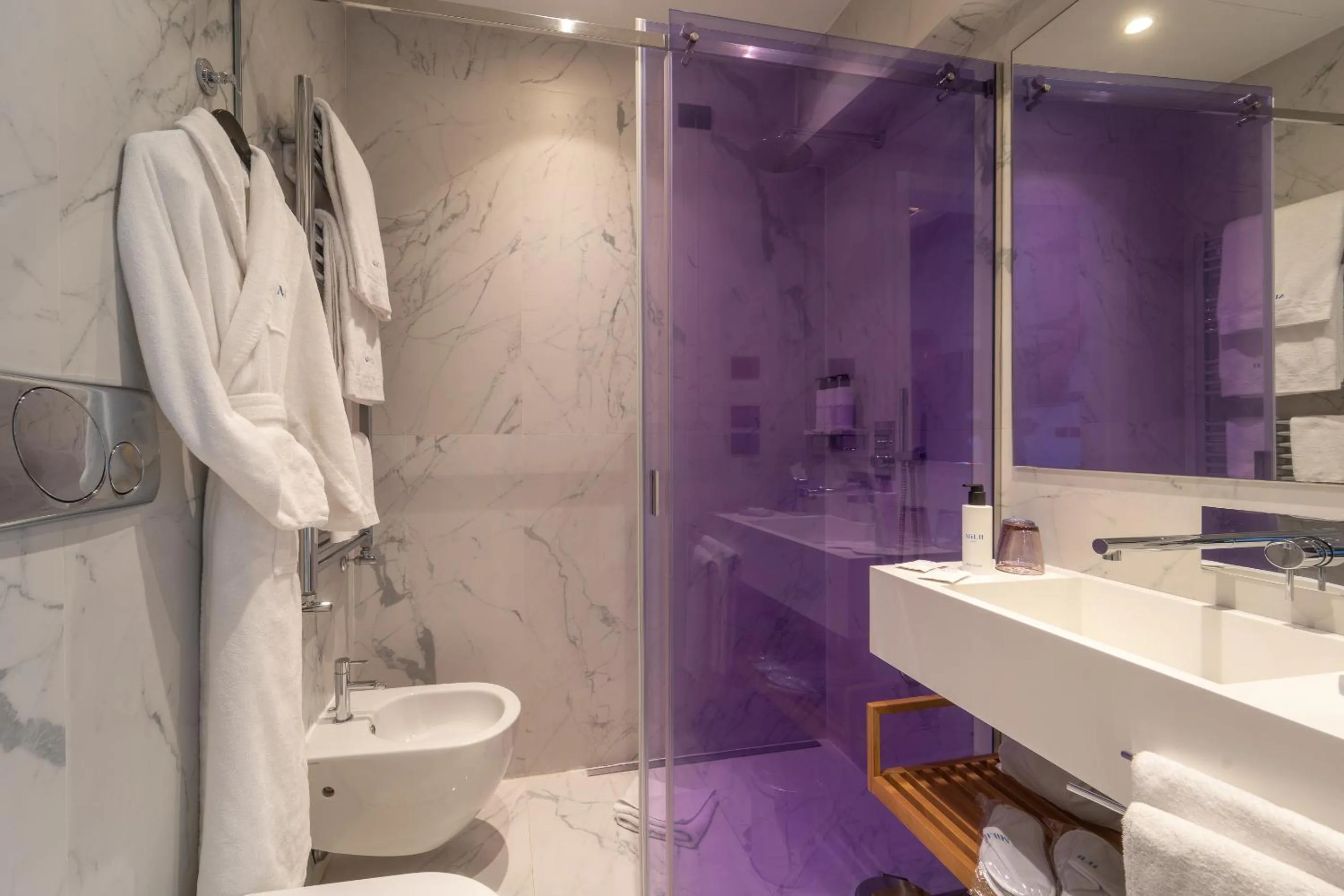 Shower in Hotel Milu Florence