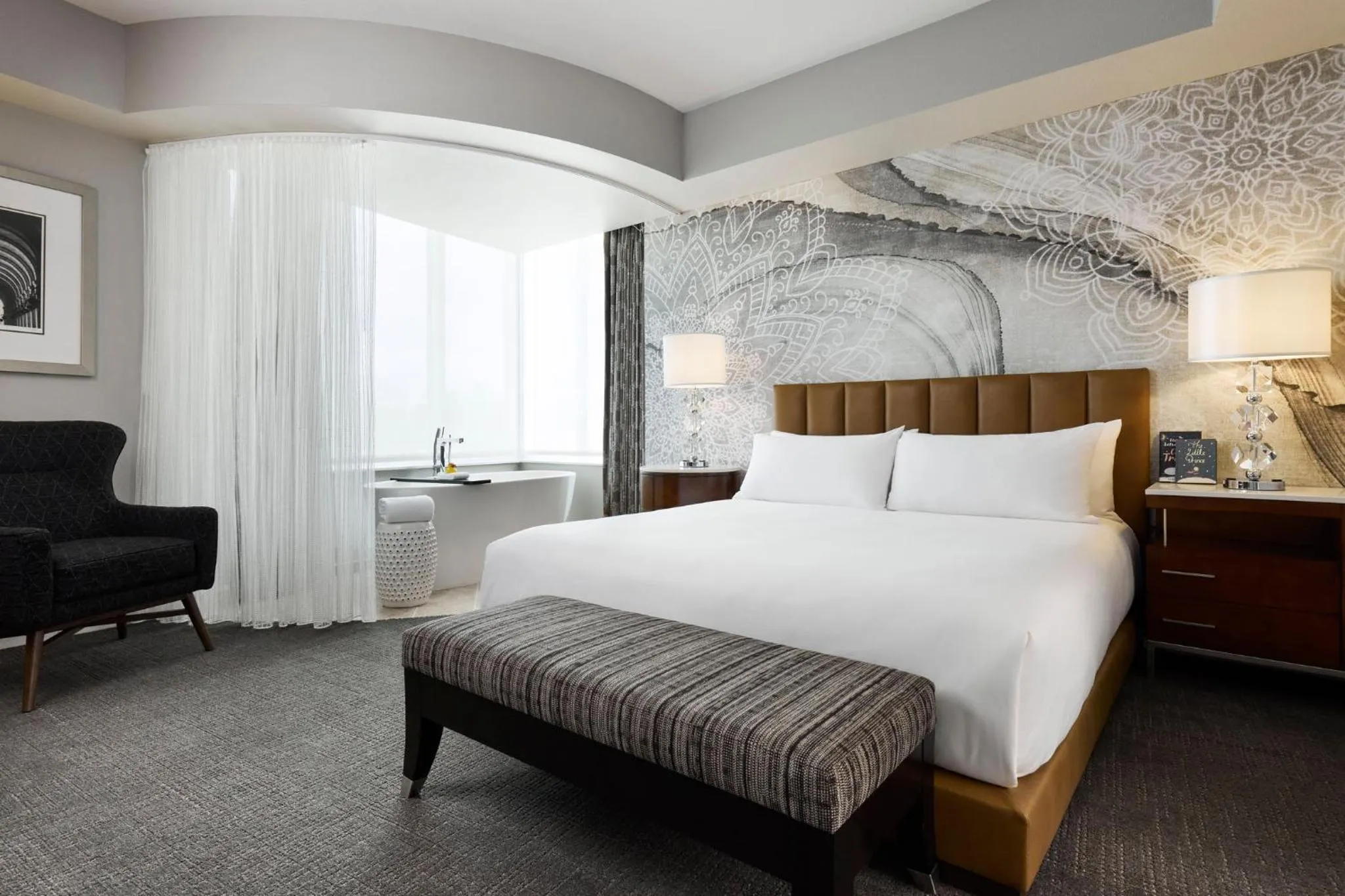 Photo of the whole room, Bed in Archer Hotel Falls Church