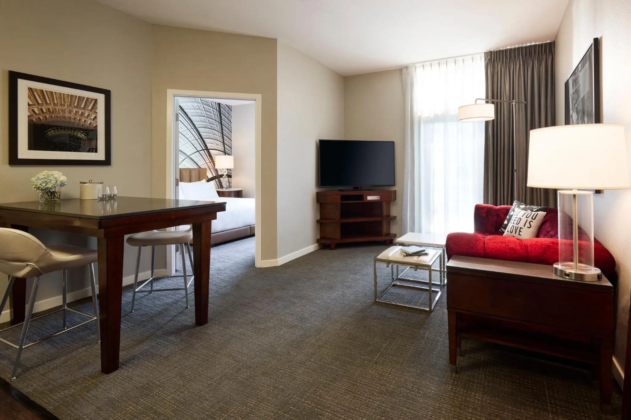 Photo of the whole room, Bed in Archer Hotel Falls Church