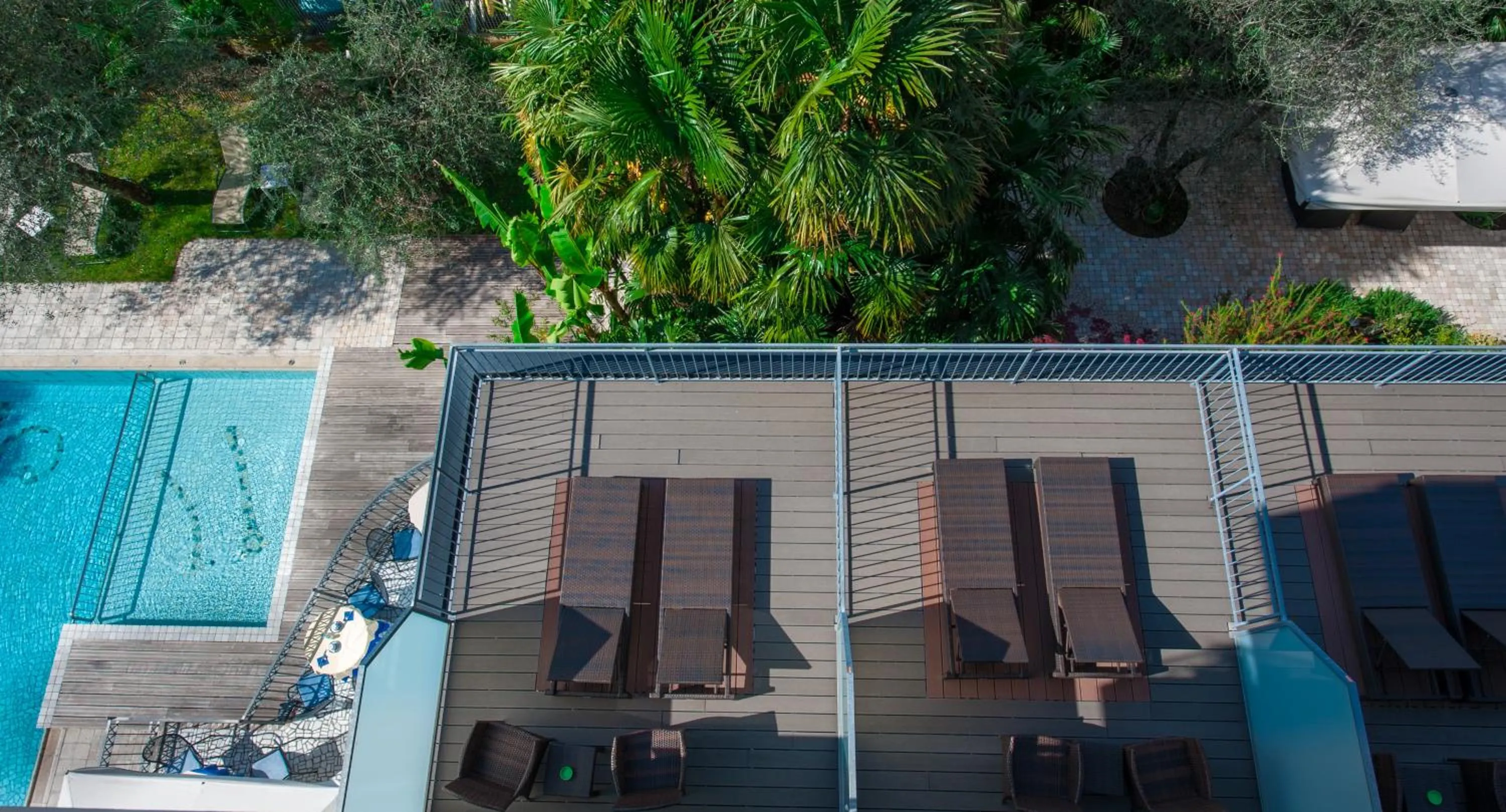 Garden in Hotel Gabry