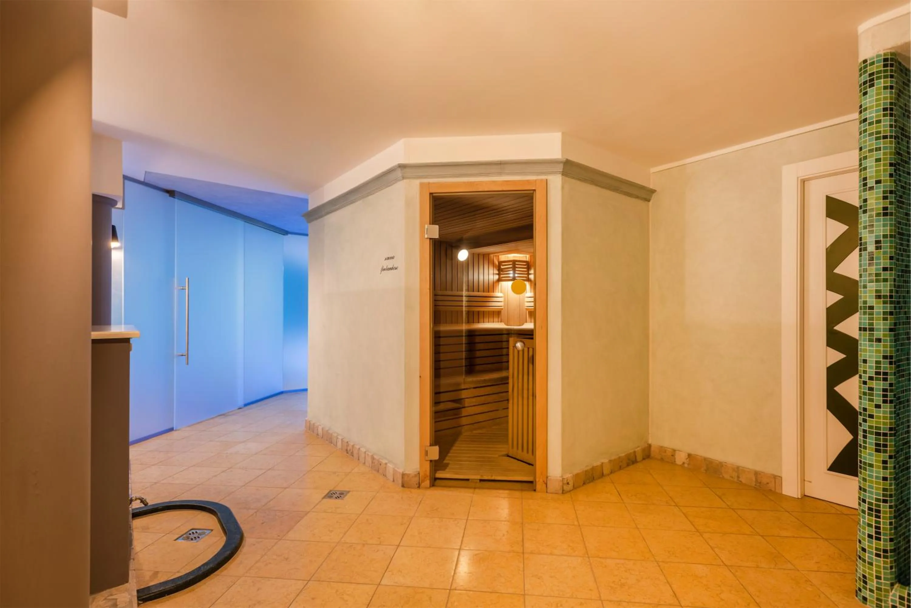 Sauna in Hotel Gabry