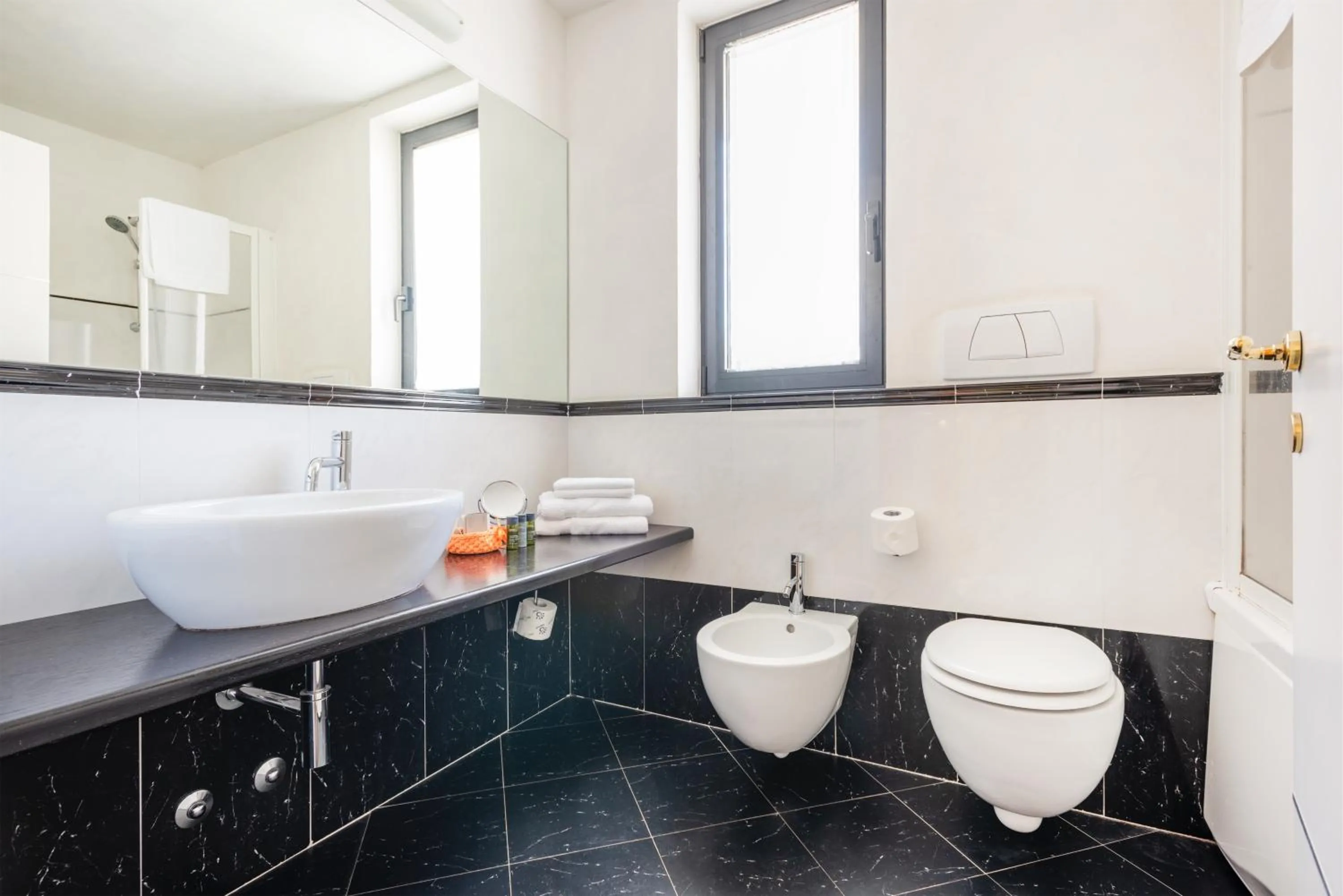 Bathroom in Hotel Gabry