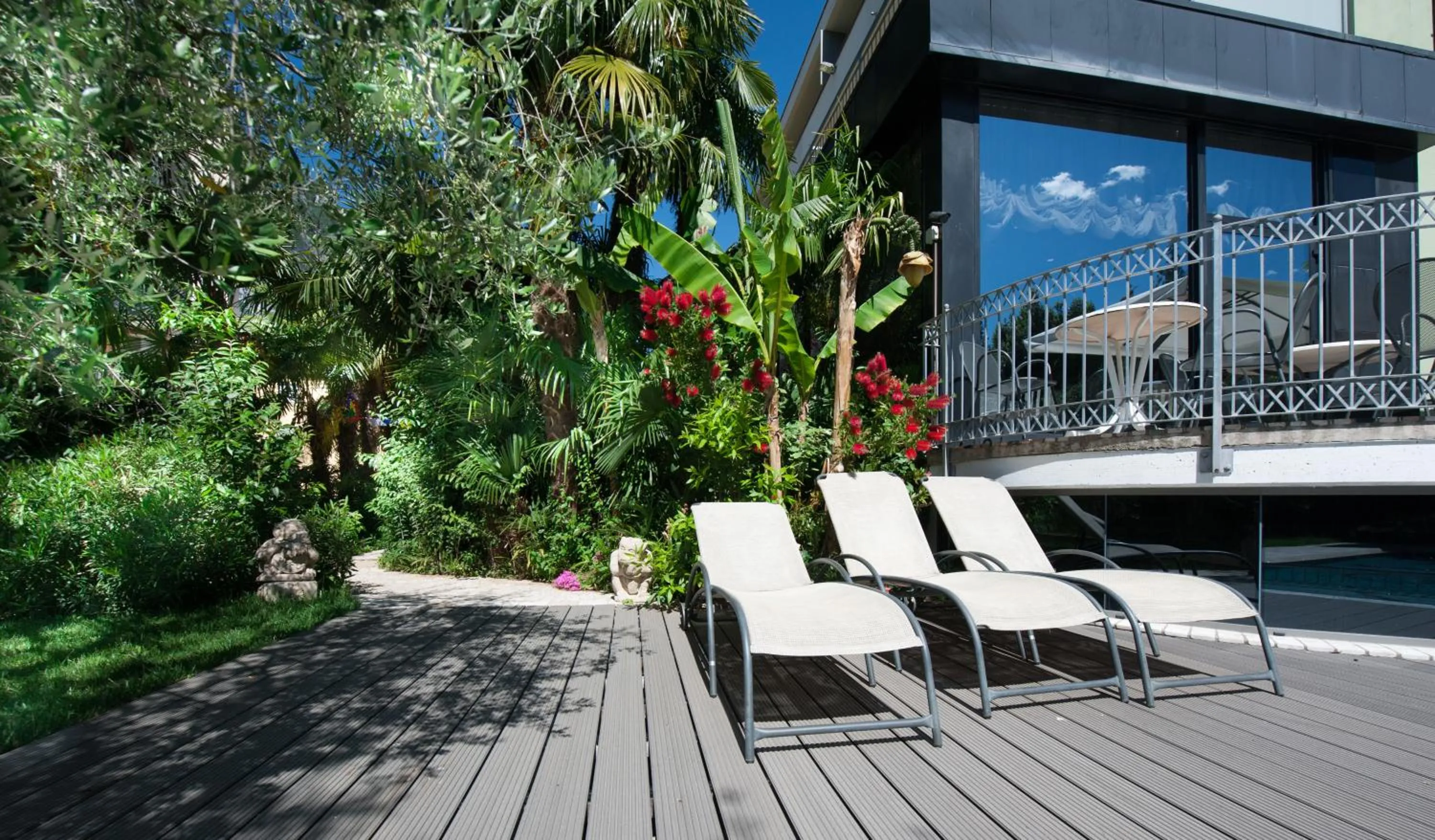 Garden in Hotel Gabry