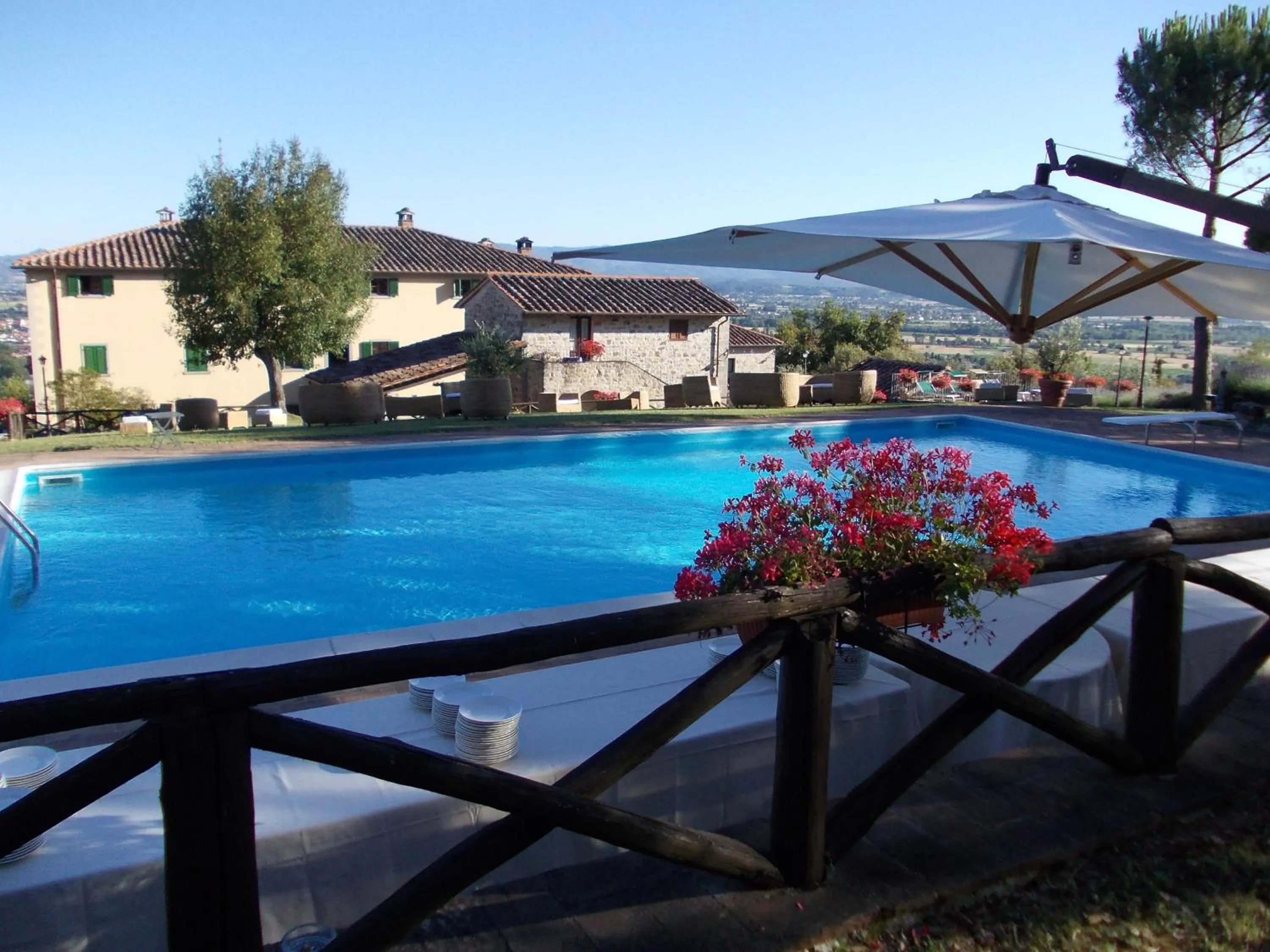 Swimming pool in Hotel Relais Palazzo di Luglio