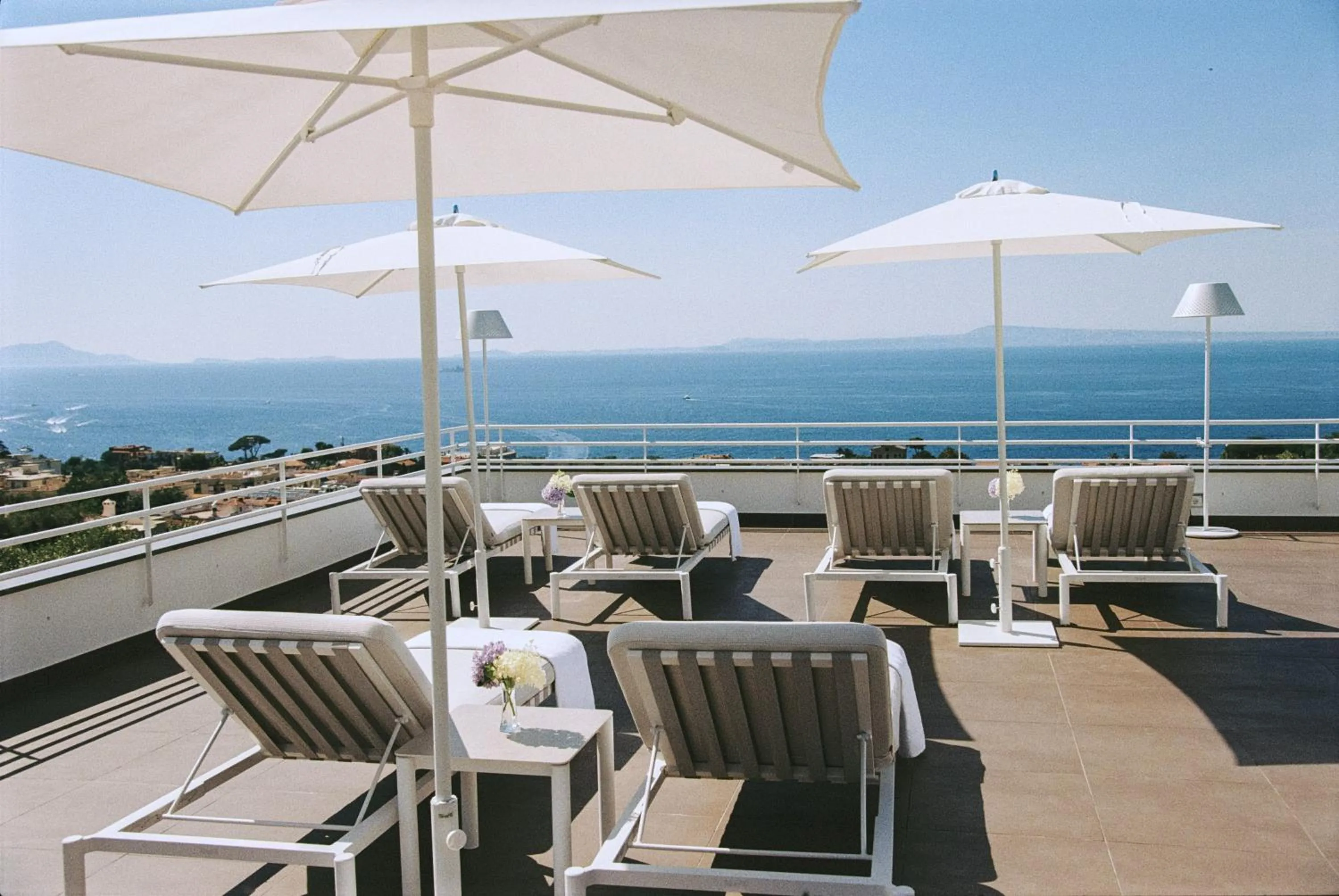 Solarium in Villa Oriana Relais