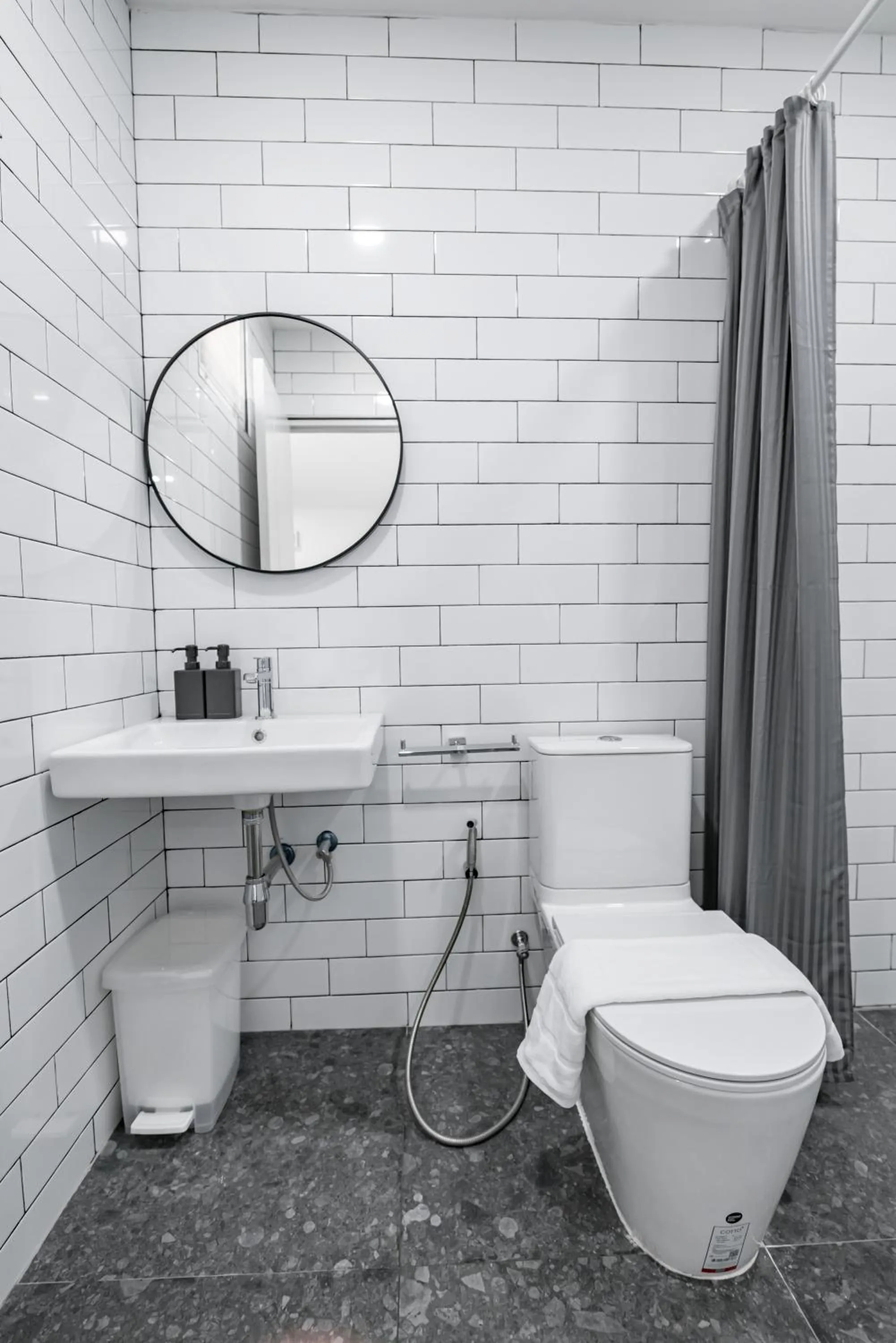 Bathroom in Blu Monkey Boutique Bangsaen