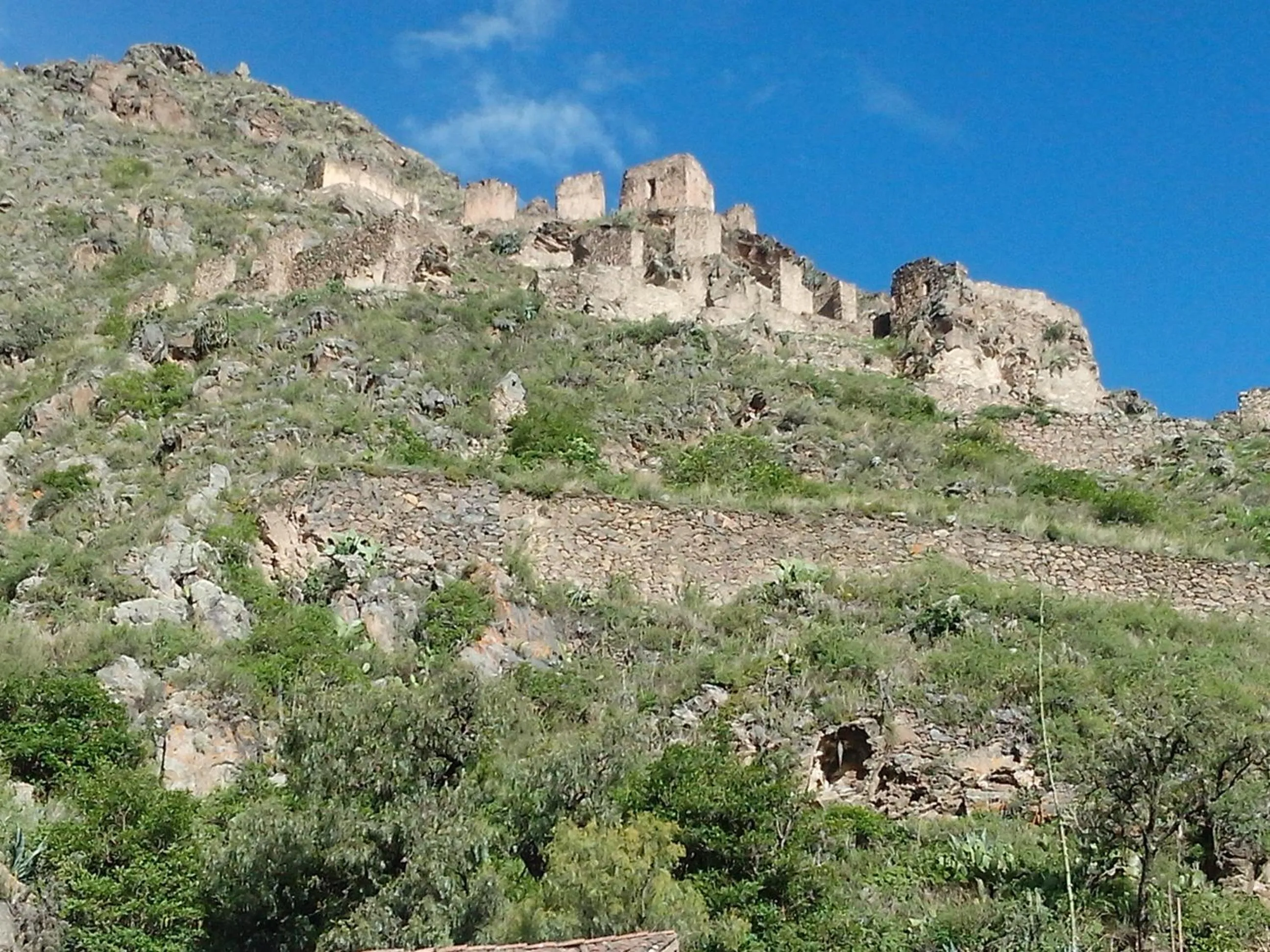 Mountain view in B&B Chayana Wasi