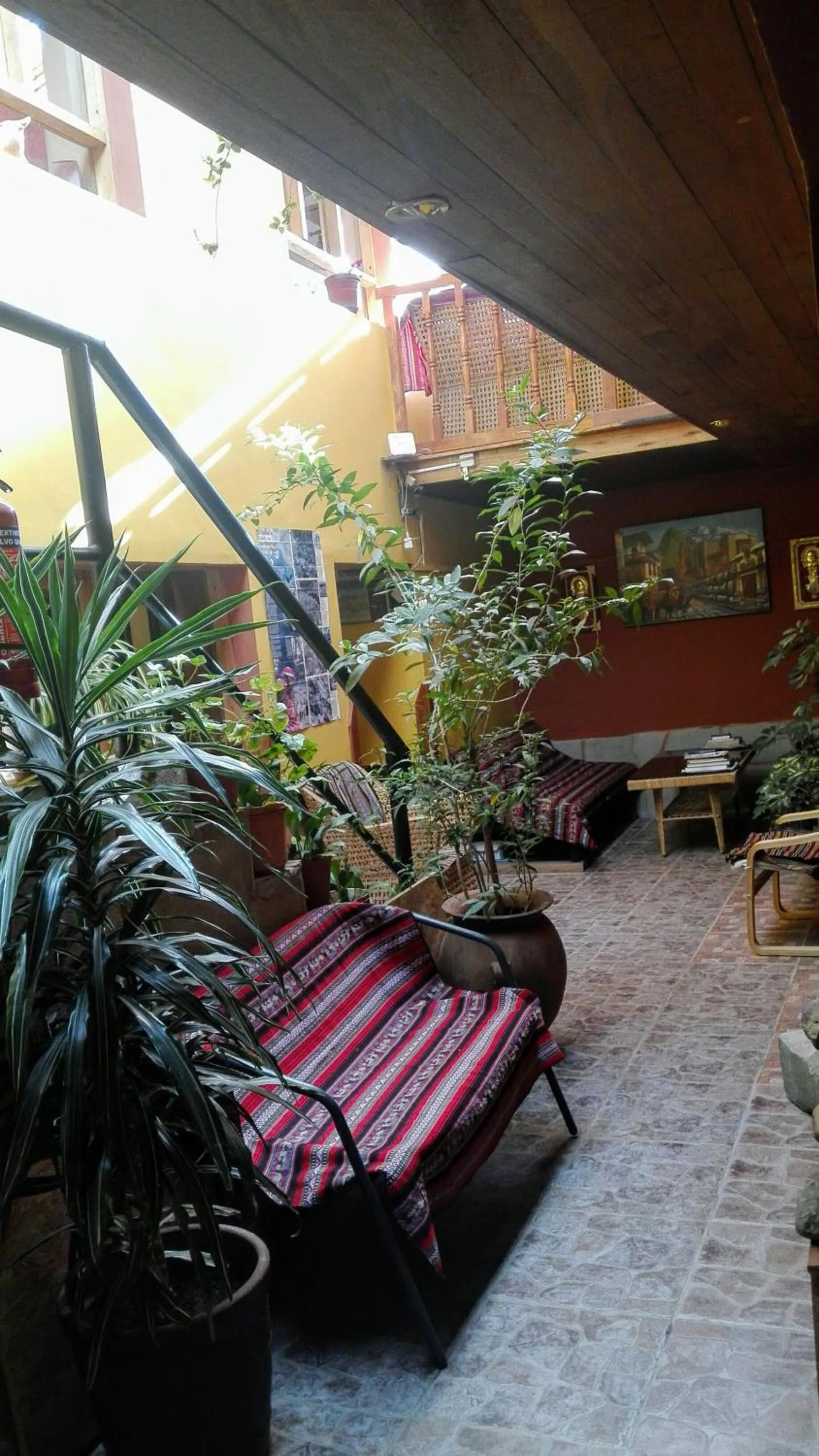 Patio in B&B Chayana Wasi