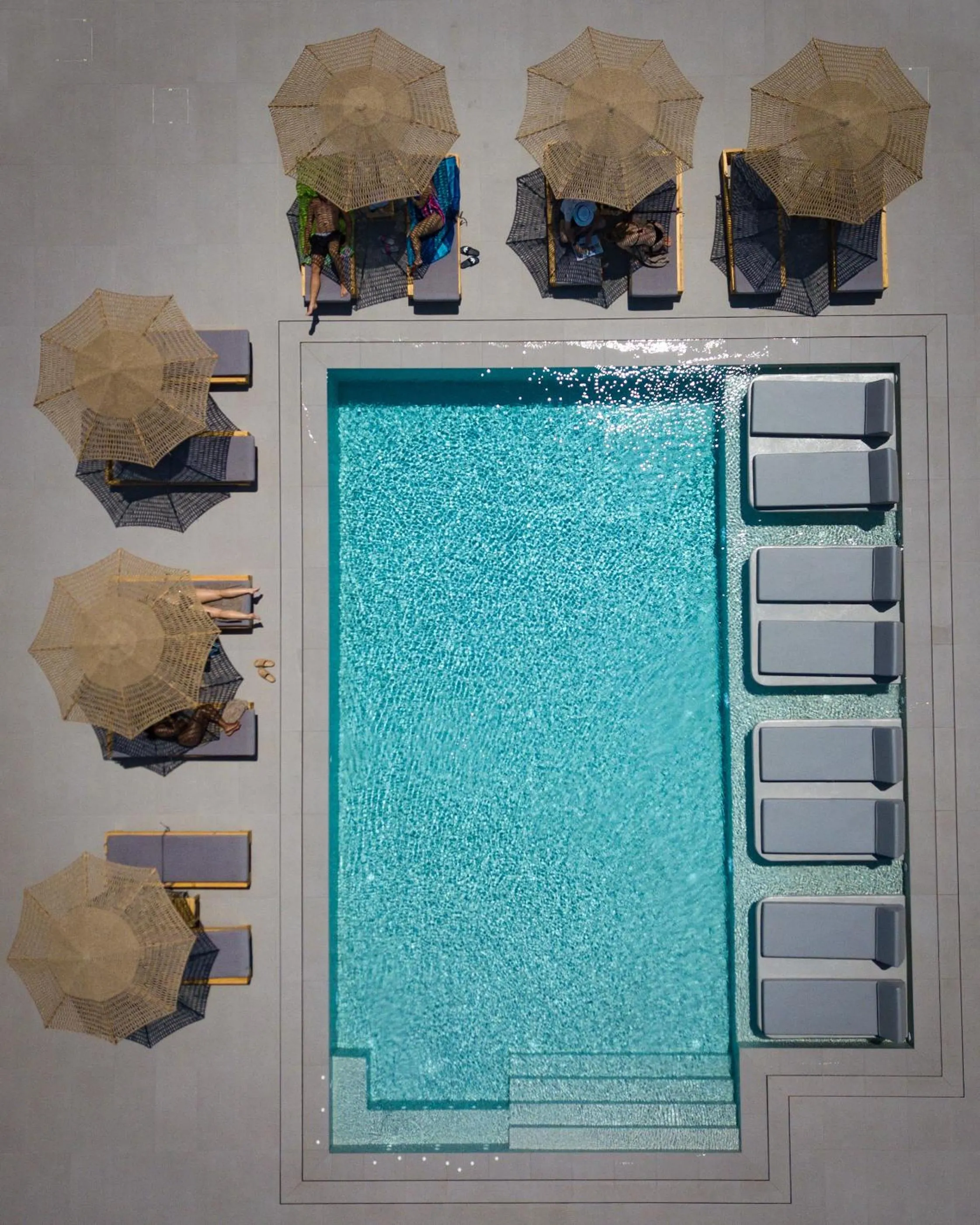 Pool view in Onyx Hotel & Suites