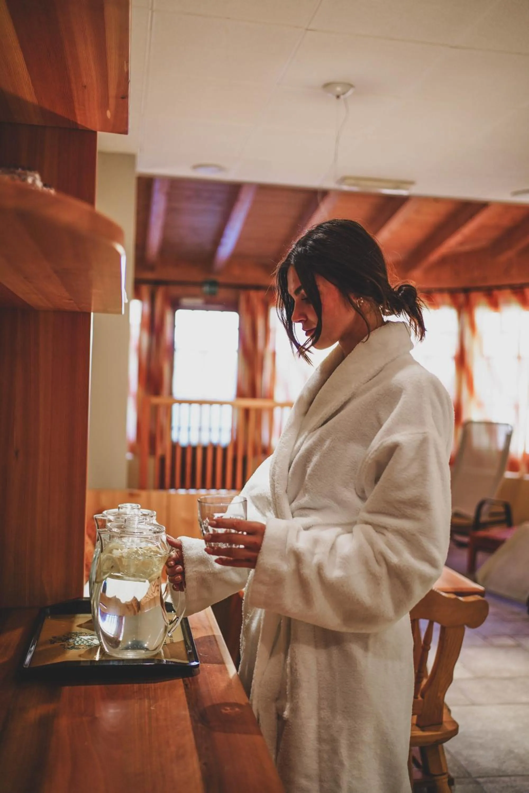 Sauna in Skihotel Weiberhimmel