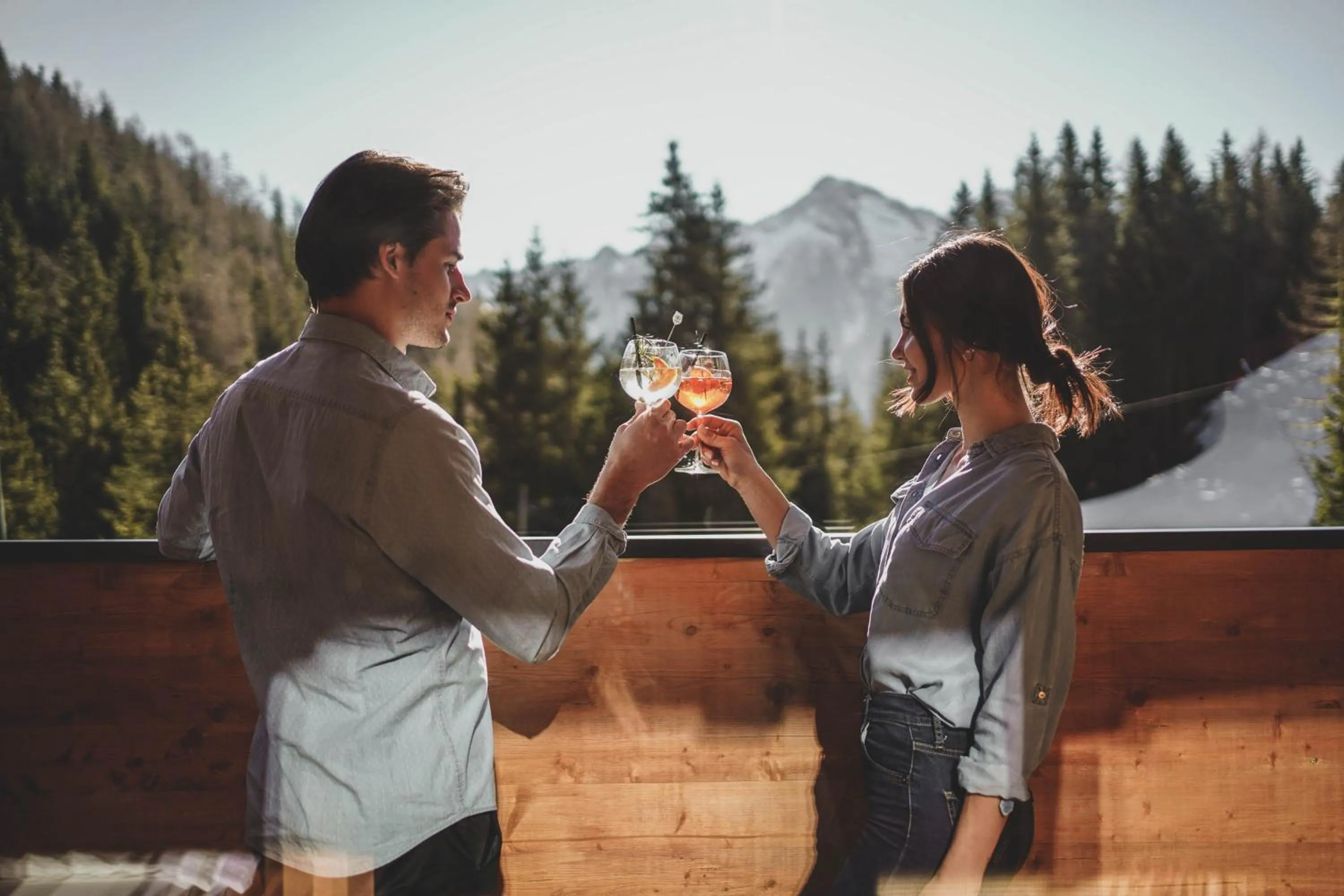 People in Skihotel Weiberhimmel