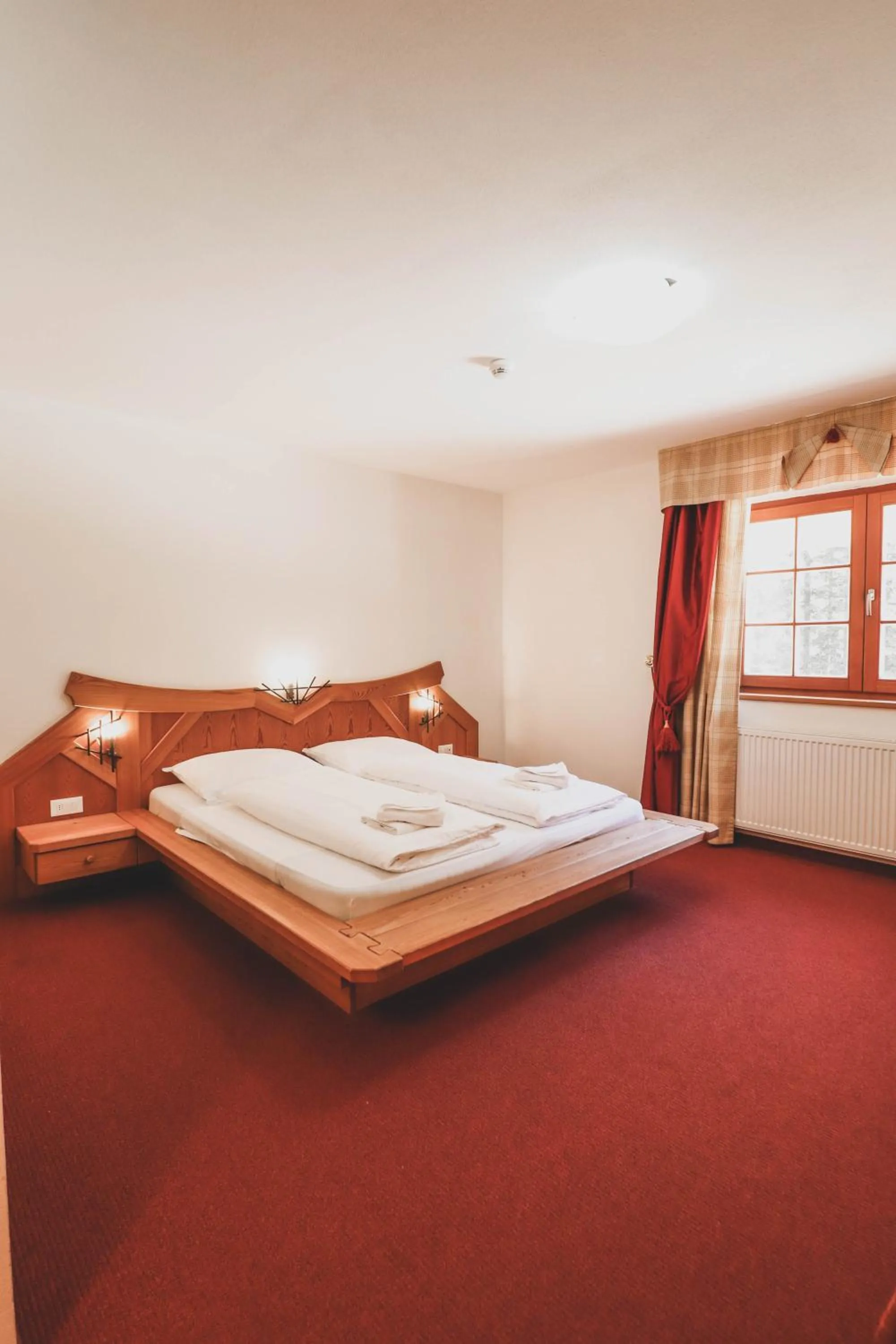 Bed in Skihotel Weiberhimmel