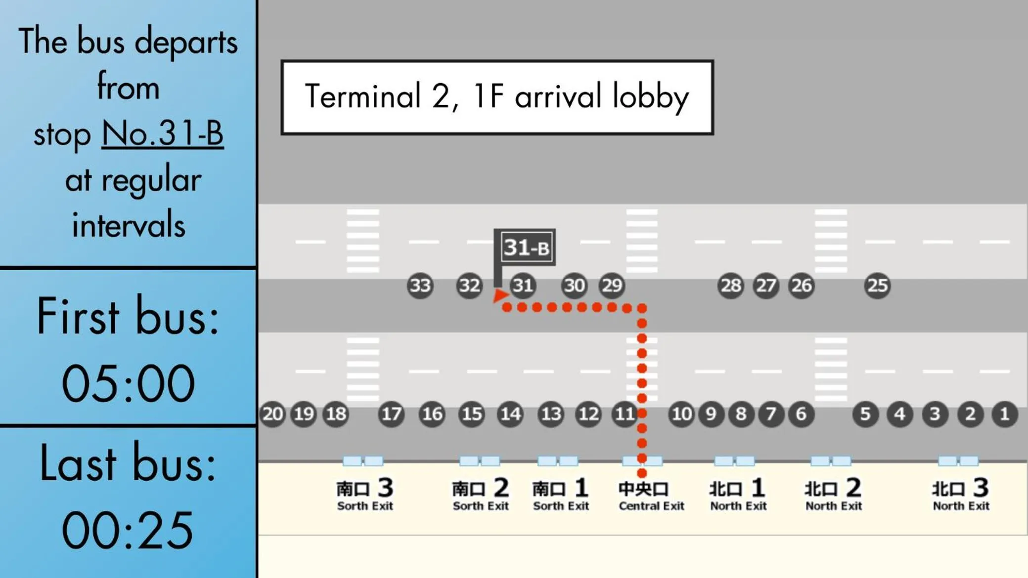 shuttle in Toyoko Inn Narita Airport Honkan