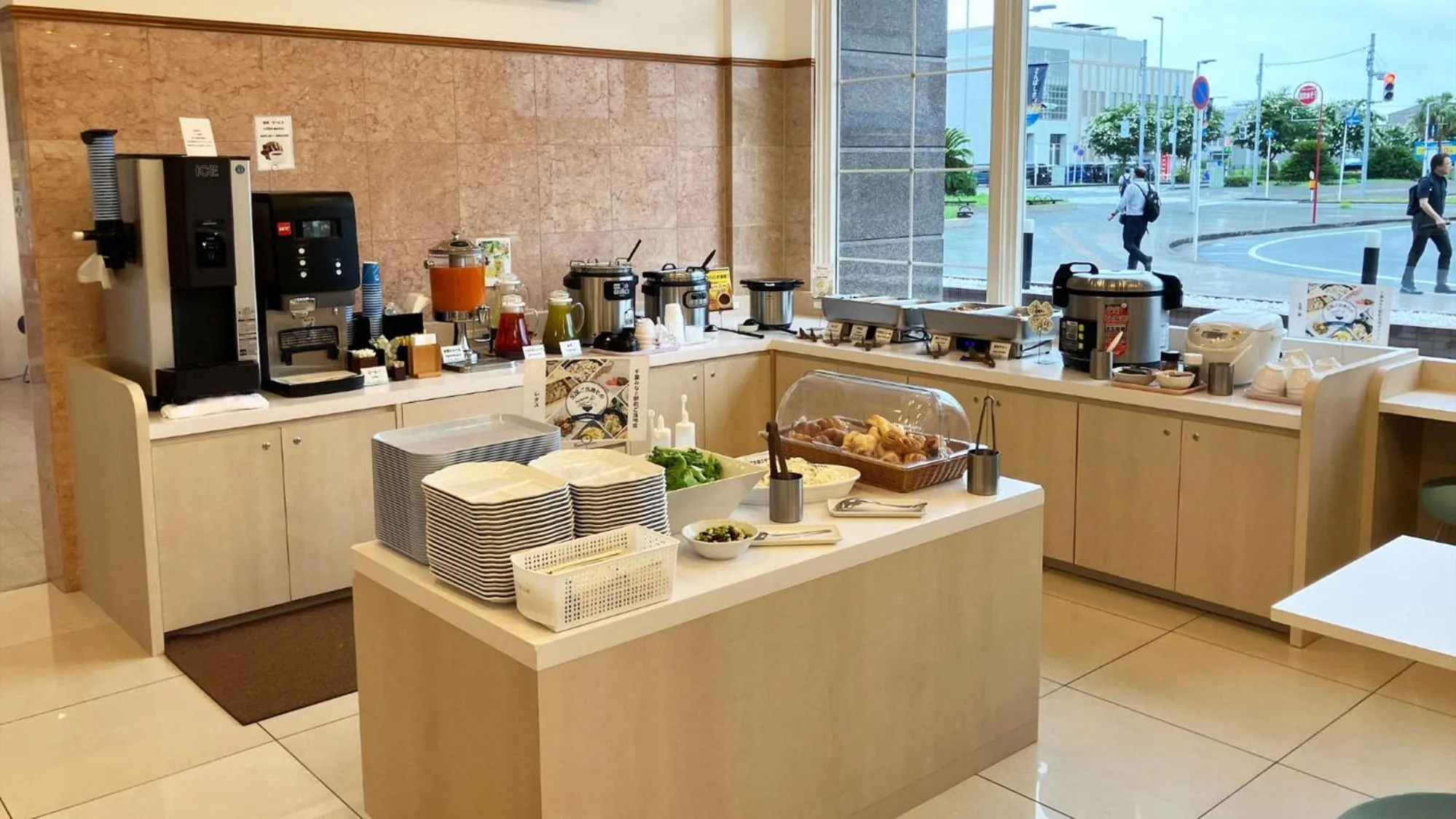 Breakfast in Toyoko Inn Chiba minato Ekimae