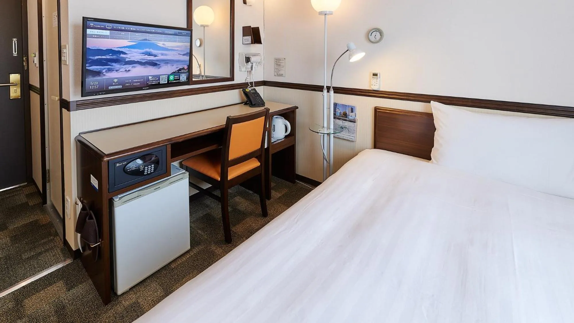 Area and facilities, Bed in Toyoko Inn Gumma Isesaki Ekimae