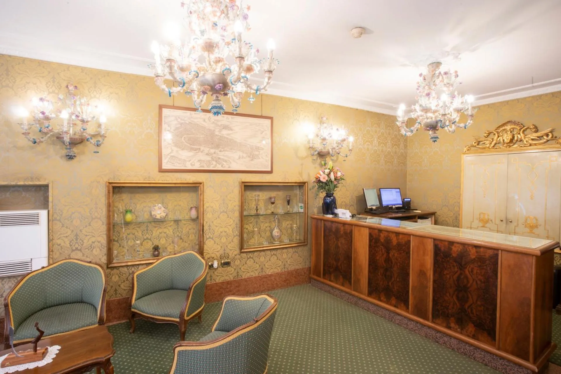 Lobby or reception in Hotel Ateneo