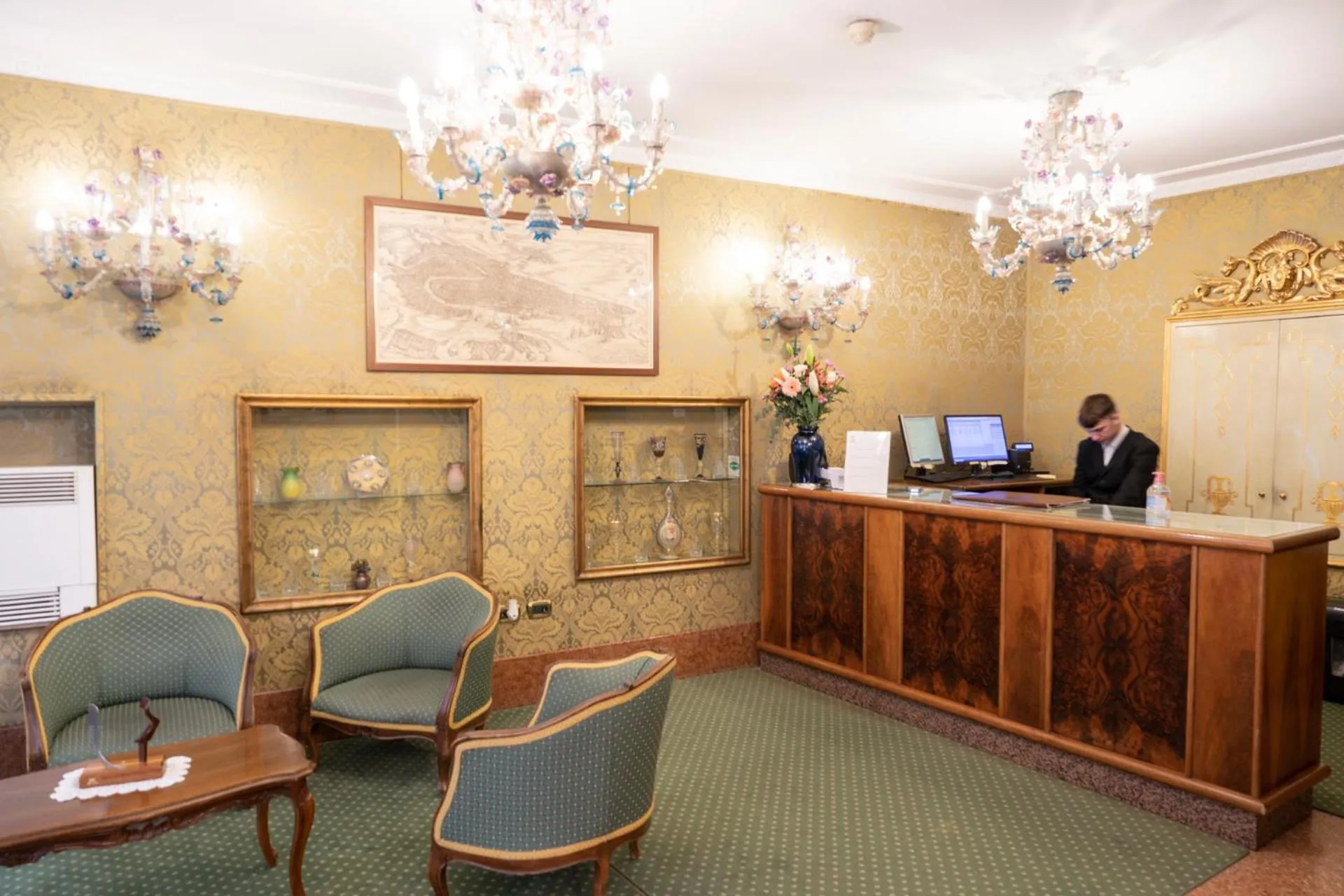 Lobby or reception in Hotel Ateneo