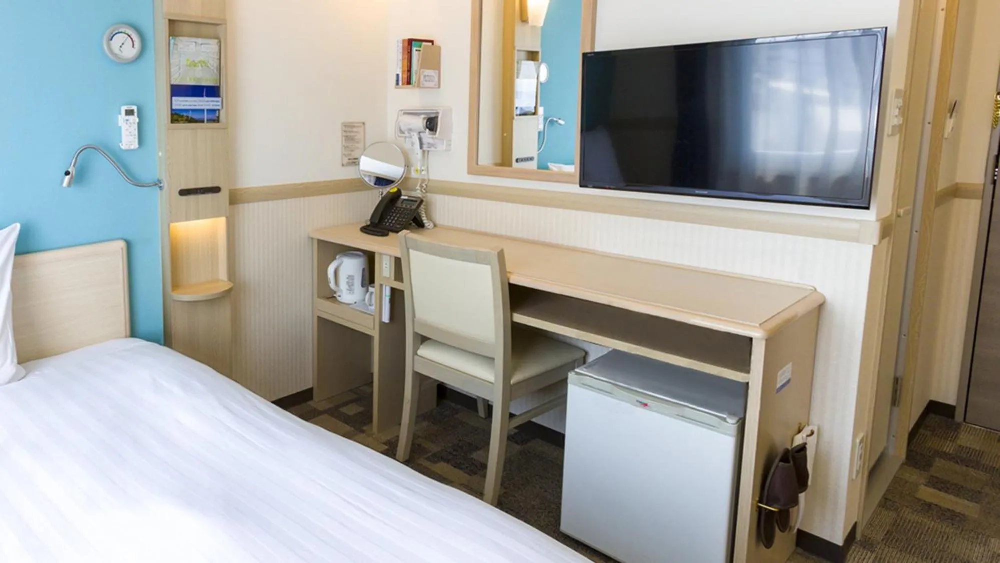 Area and facilities, Bed in Toyoko Inn Misato-chuo Ekimae