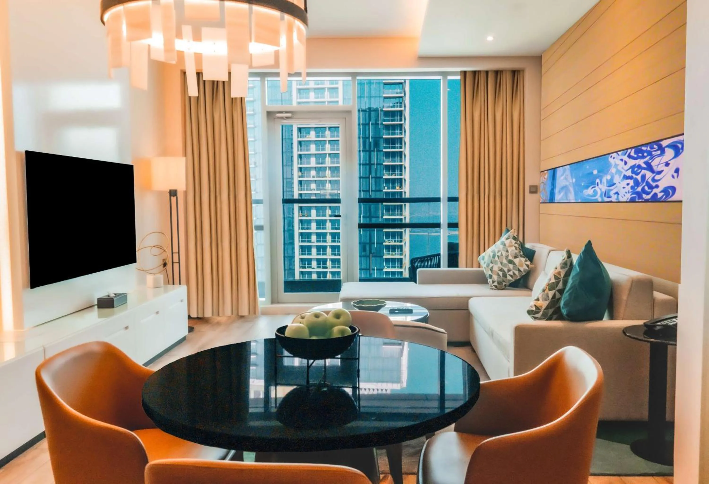 Living room in Hilton Bahrain