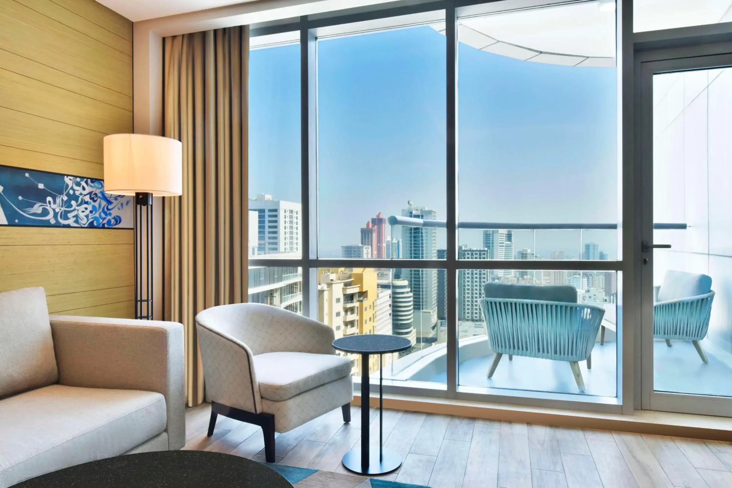 King Deluxe Studio with Balcony in Hilton Bahrain King Deluxe Studio with Balcony in Hilton Bahrain