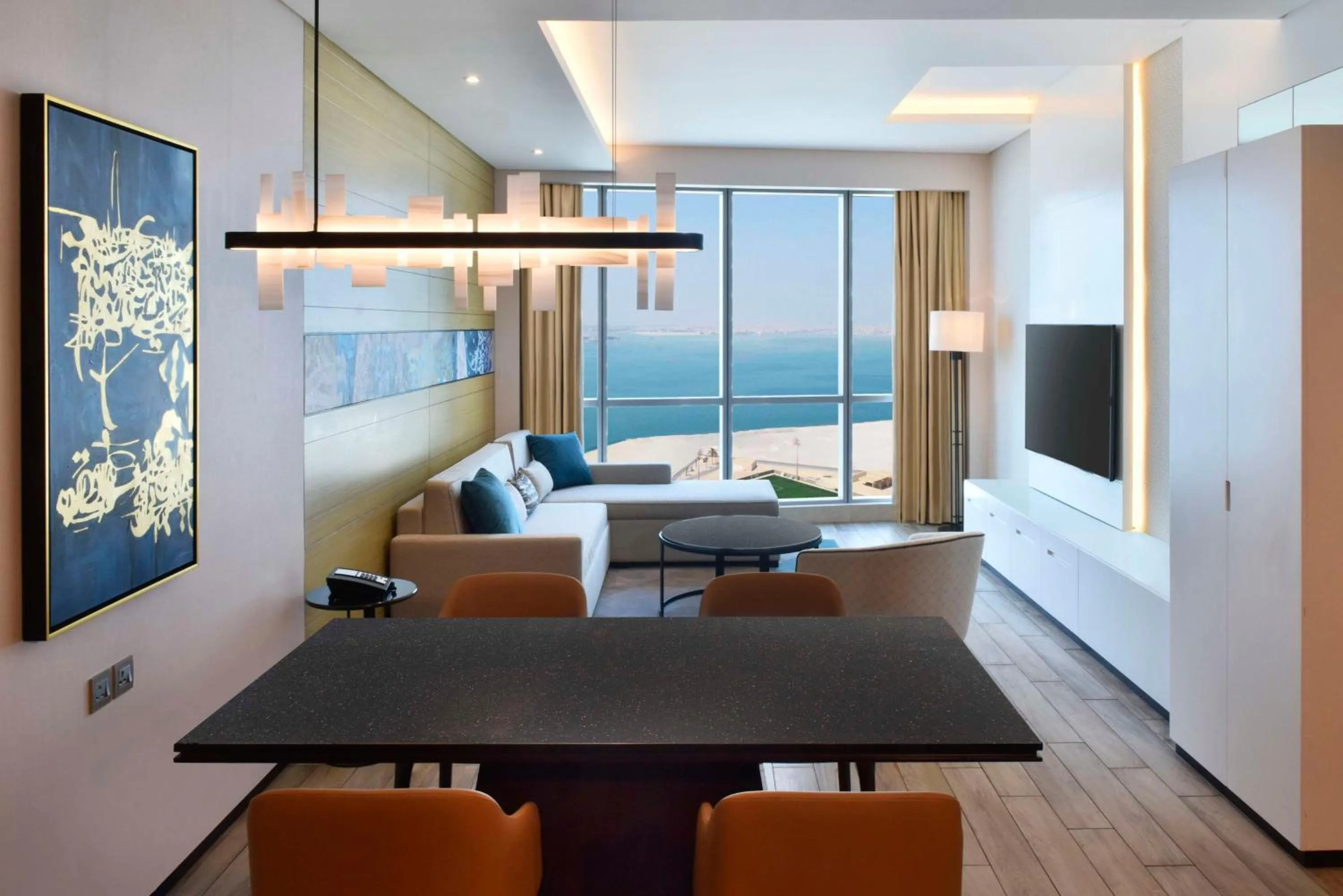 Bedroom in Hilton Bahrain