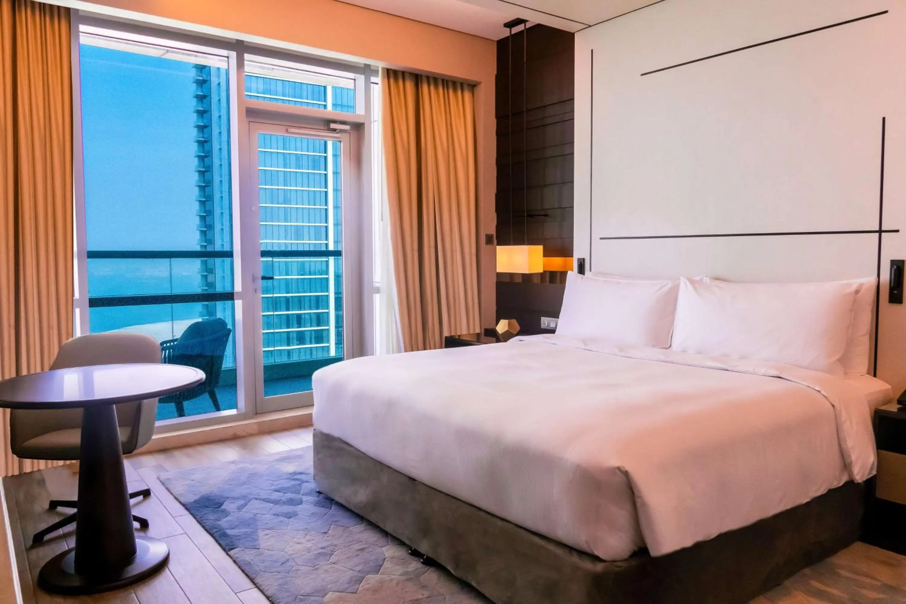 Bed in Hilton Bahrain