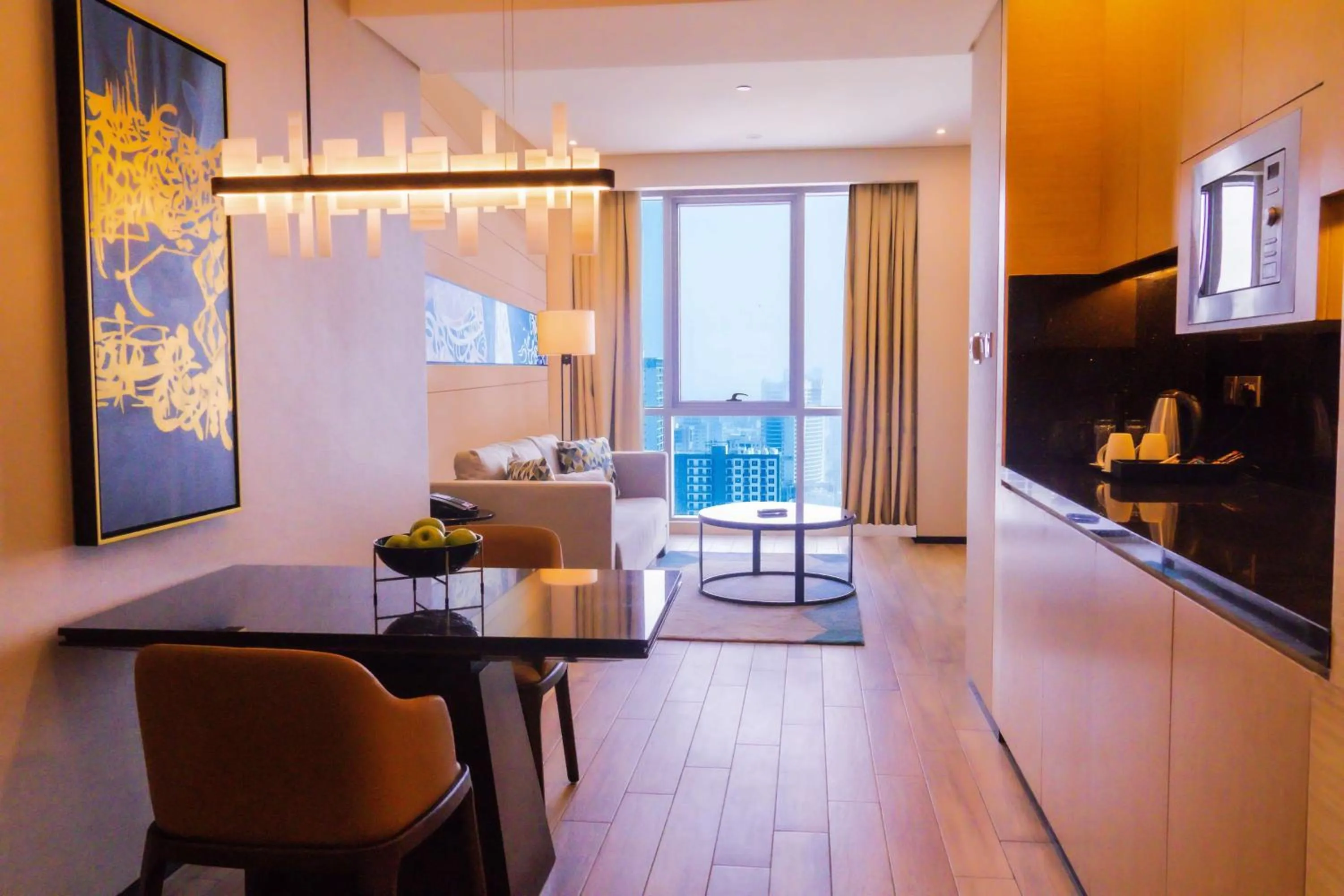 Living room in Hilton Bahrain