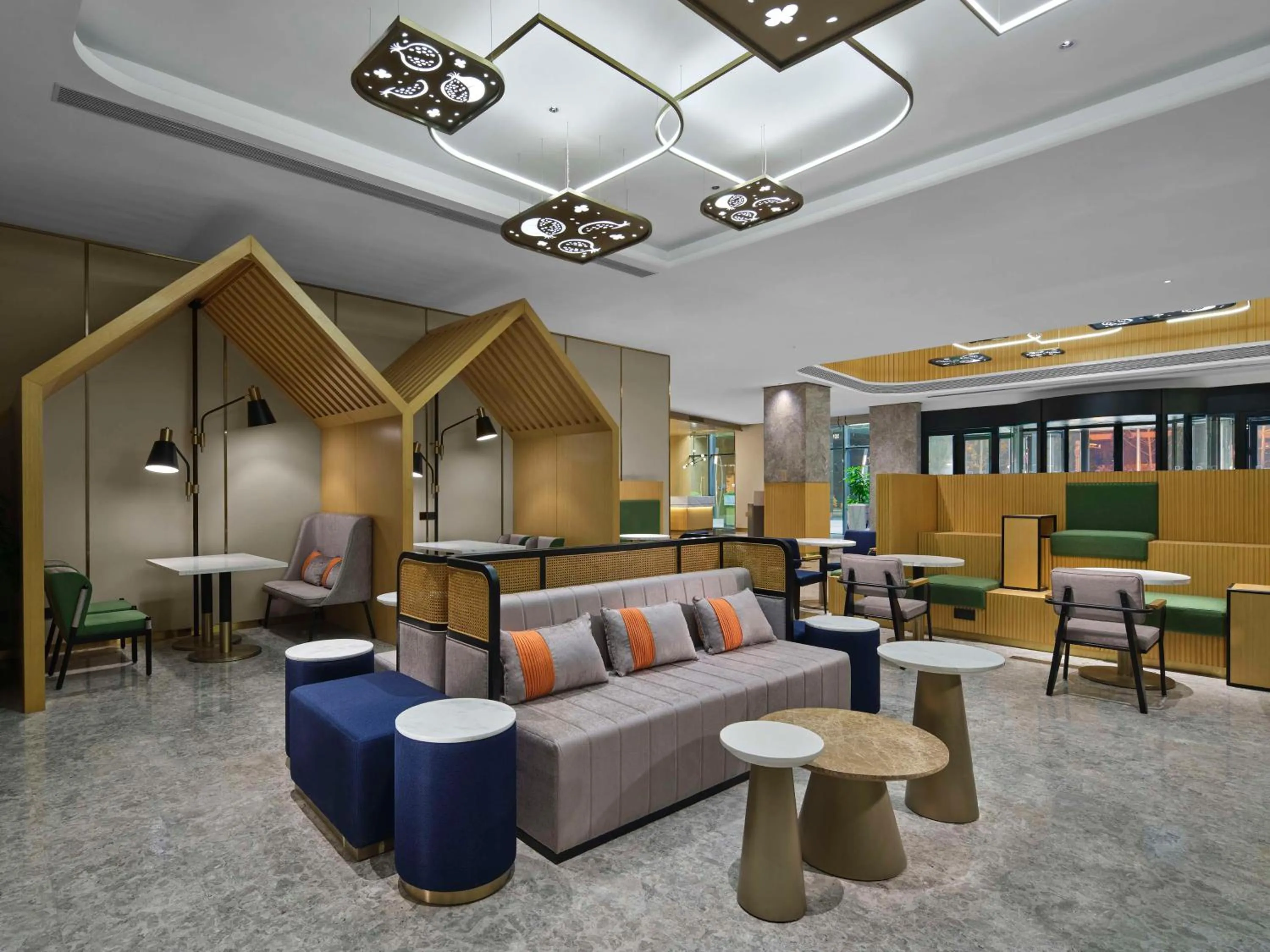 Lobby or reception in Hilton Garden Inn Tianjin Huayuan