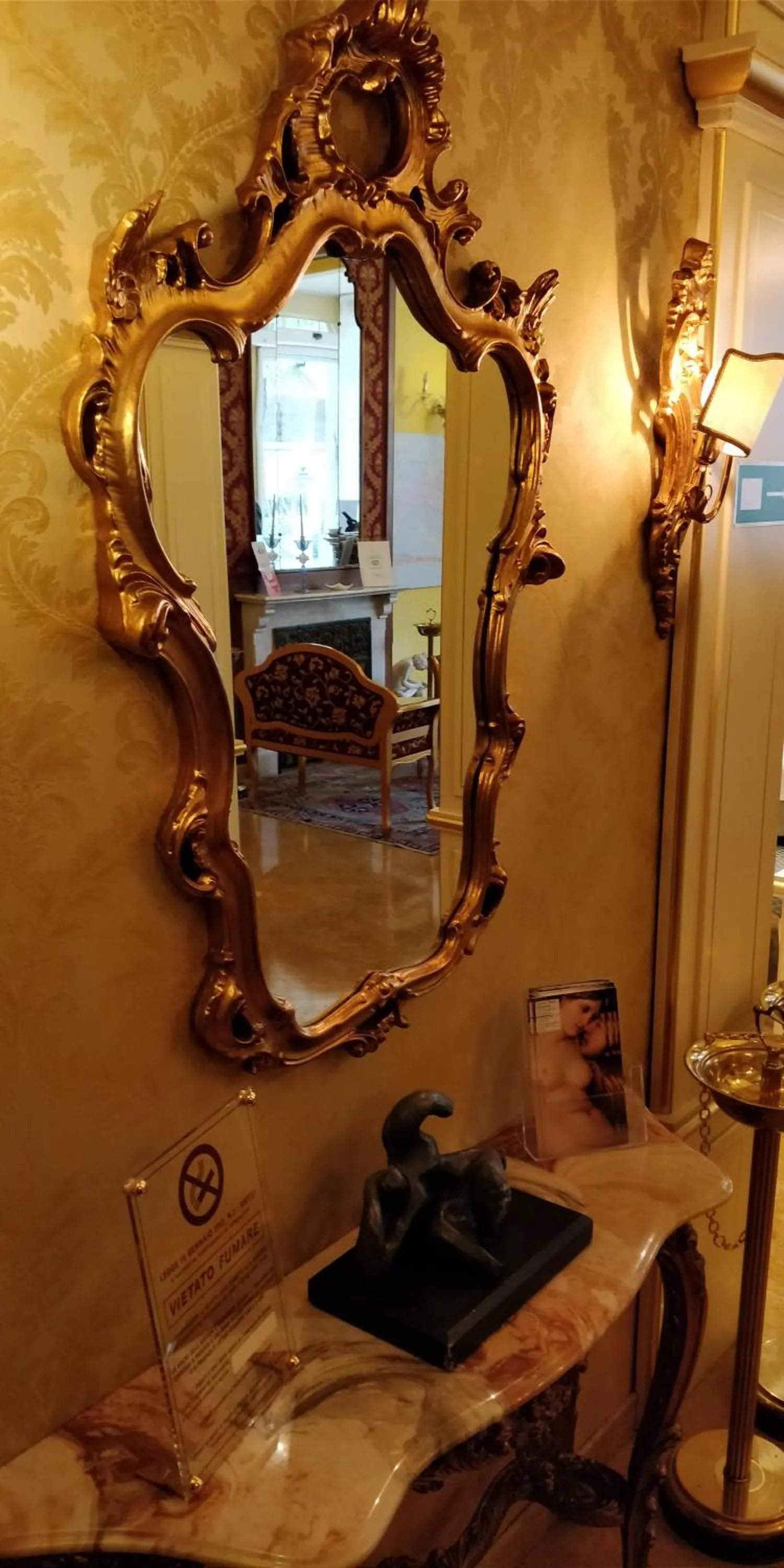 Lobby or reception in Hotel Villa Delle Palme