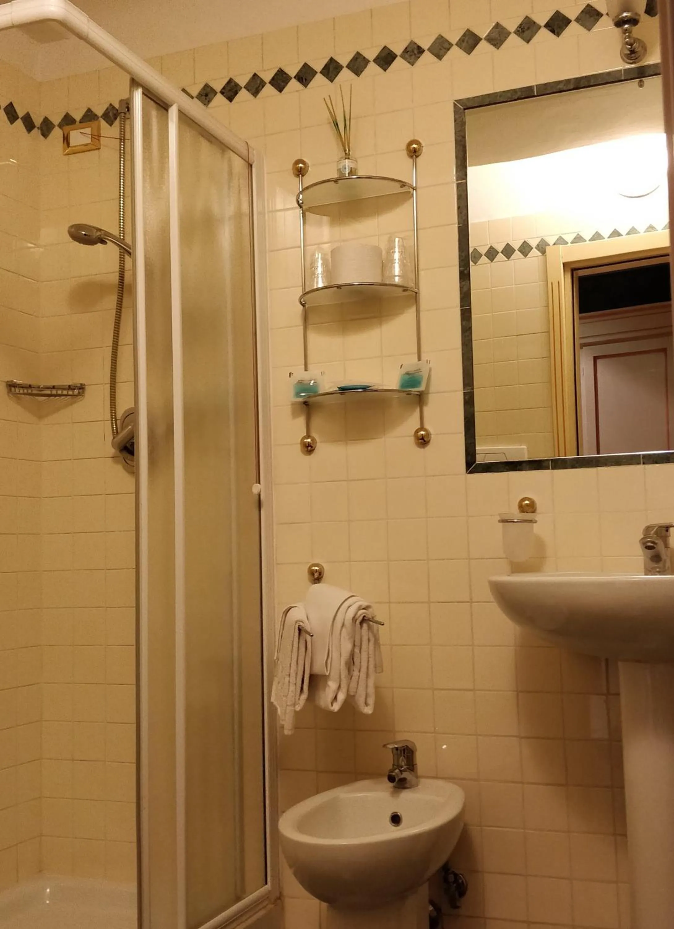 Bathroom in Hotel Villa Delle Palme