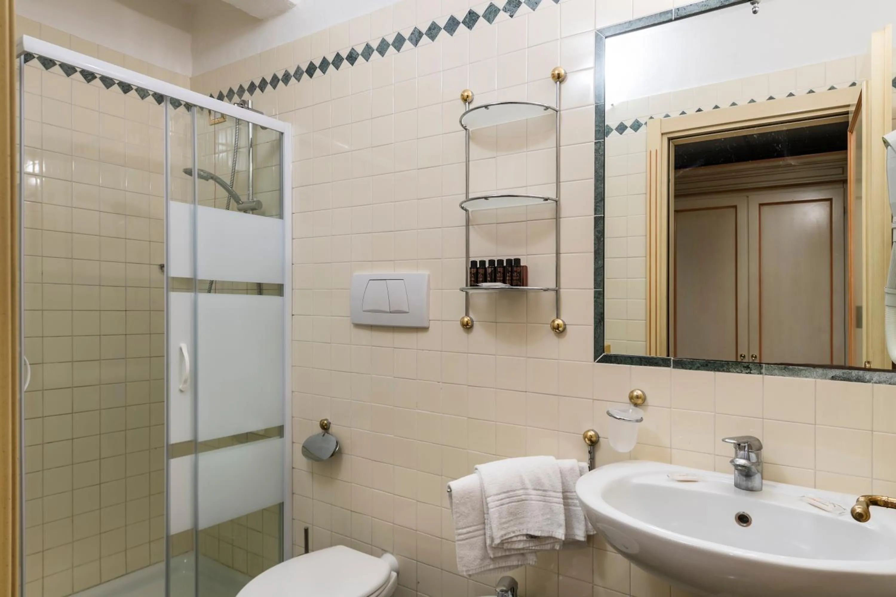 Bathroom in Hotel Villa Delle Palme
