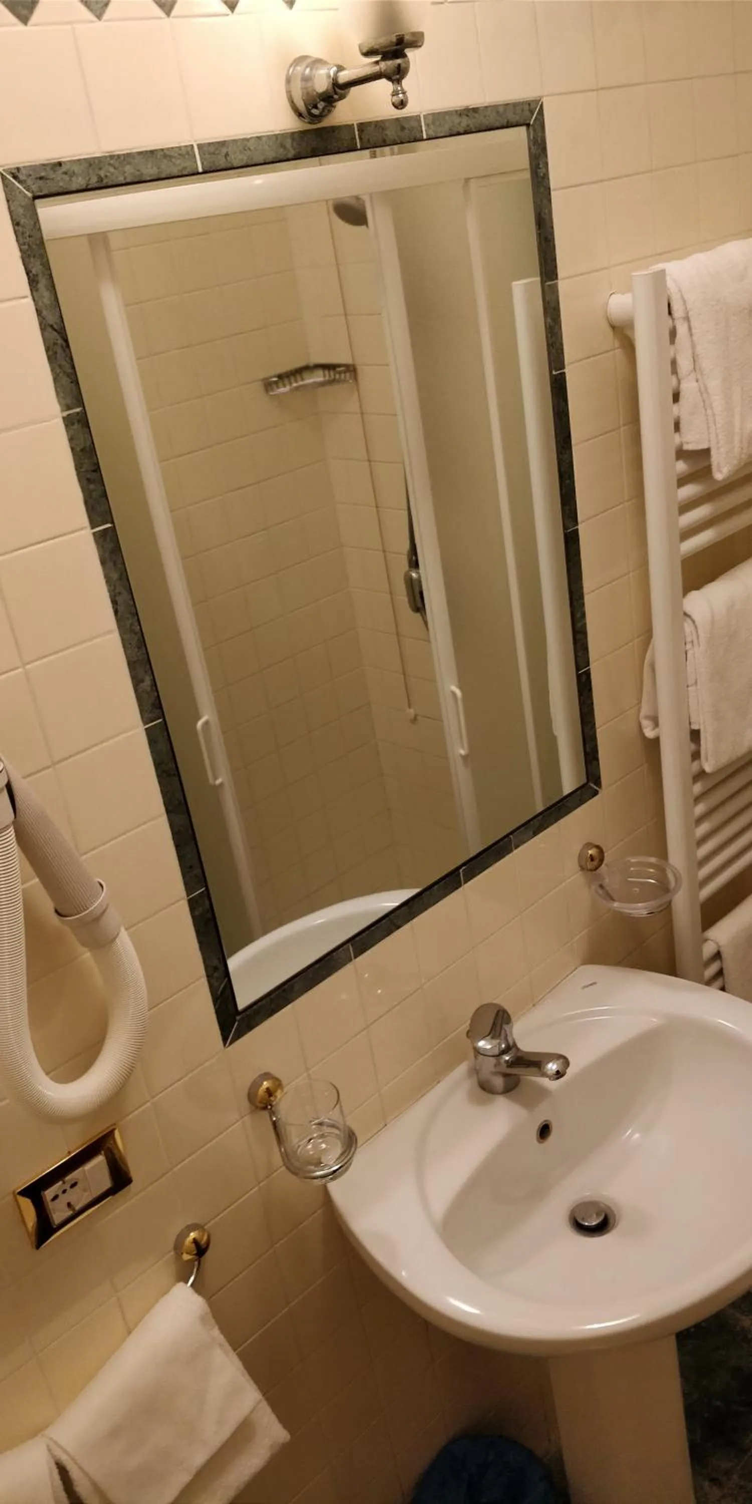 Bathroom in Hotel Villa Delle Palme