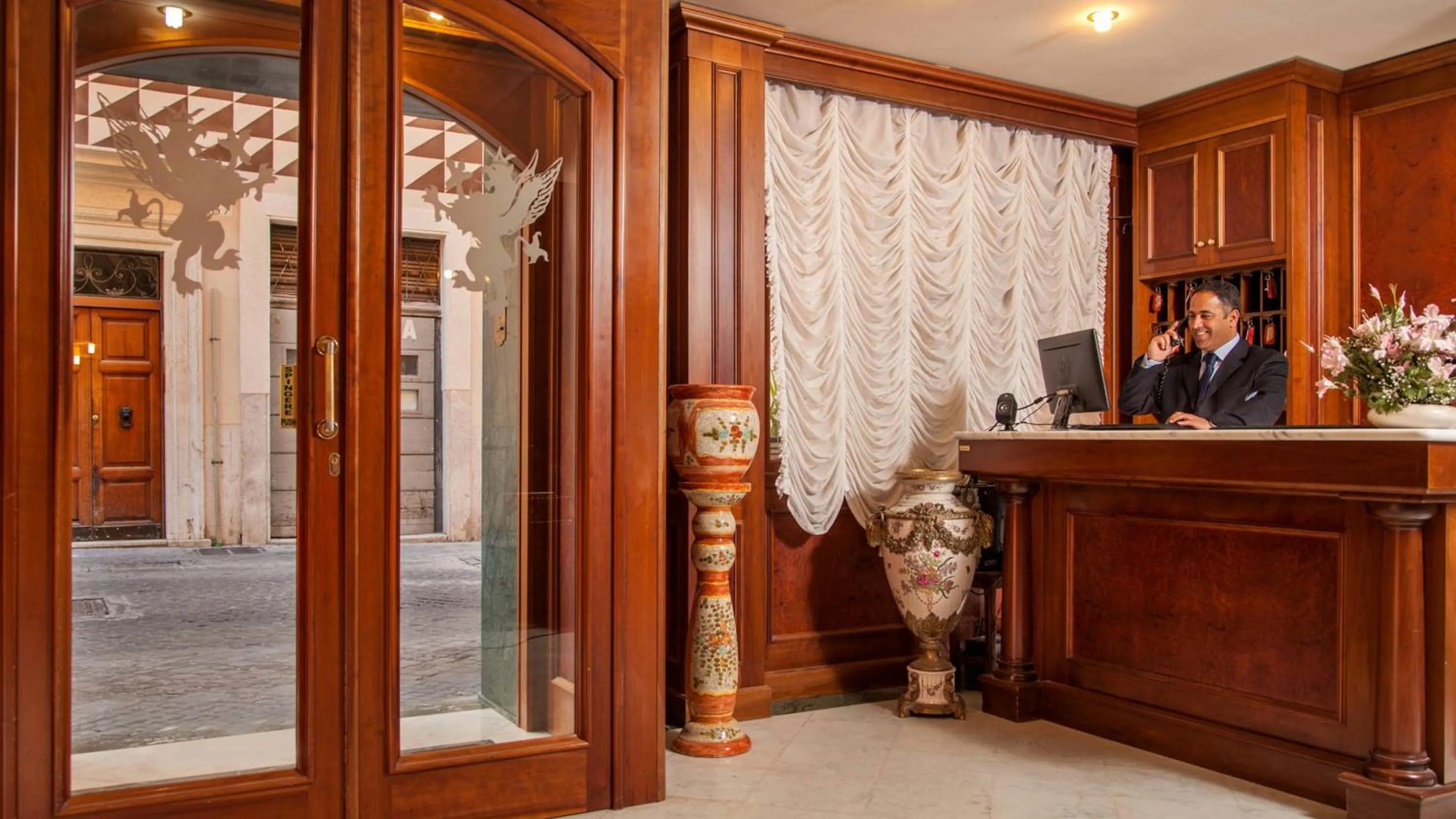 Staff in Hotel Grifo