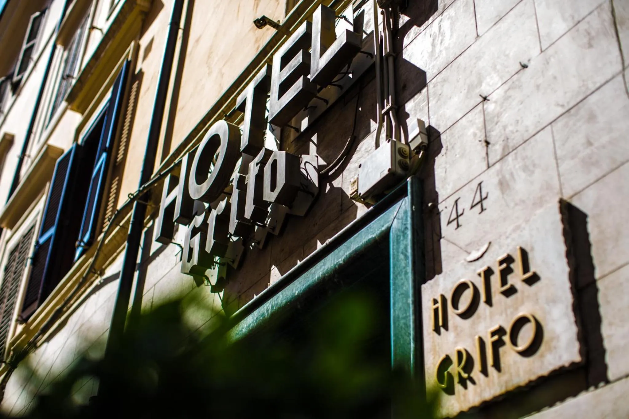 Facade/entrance in Hotel Grifo
