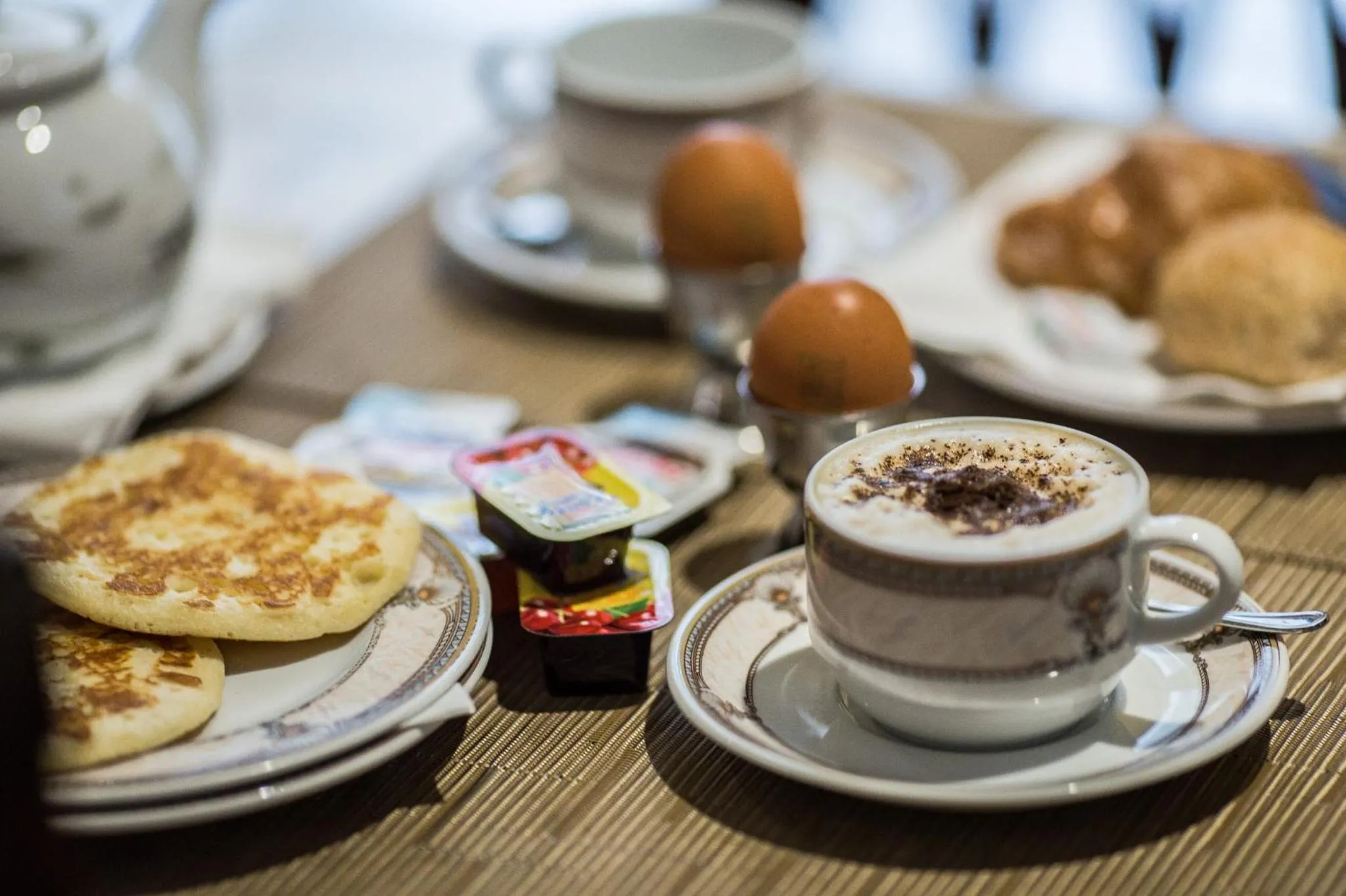 Continental breakfast in Hotel Grifo