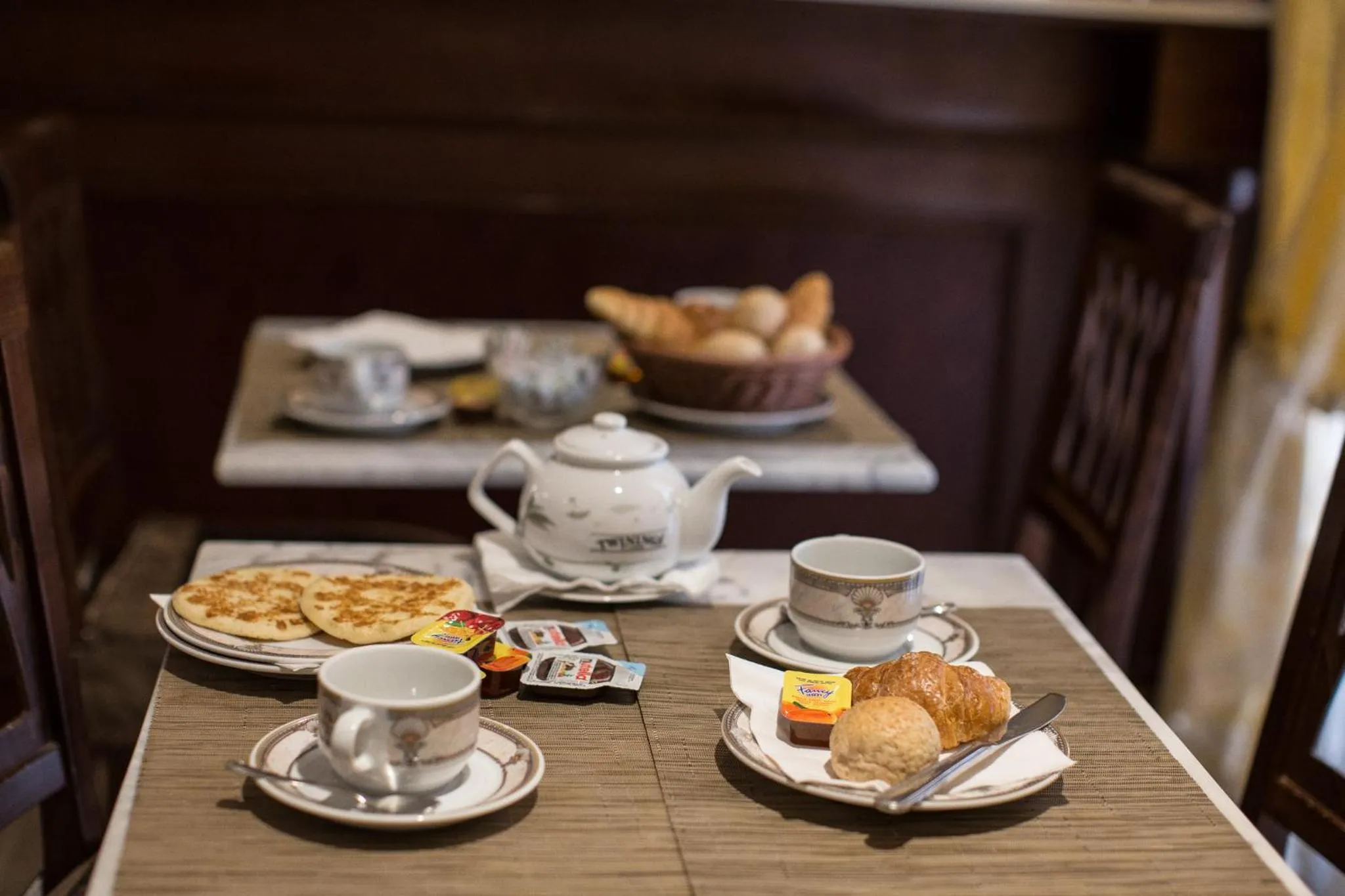 Continental breakfast in Hotel Grifo
